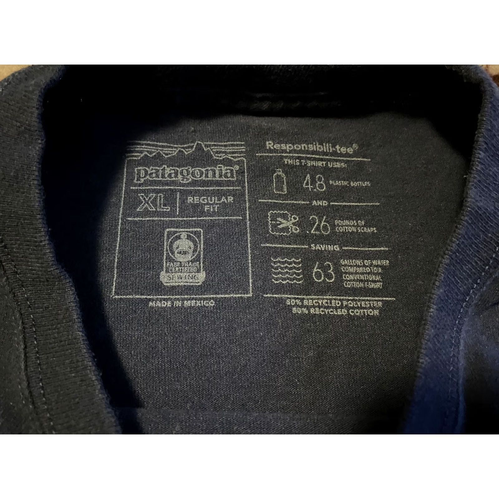 Patagonia Patagonia Live Simply Long Sleeve Shirt XL Navy Men’s Casual Activewear XS? Size US XL / EU 56 / 4 - 4 Thumbnail
