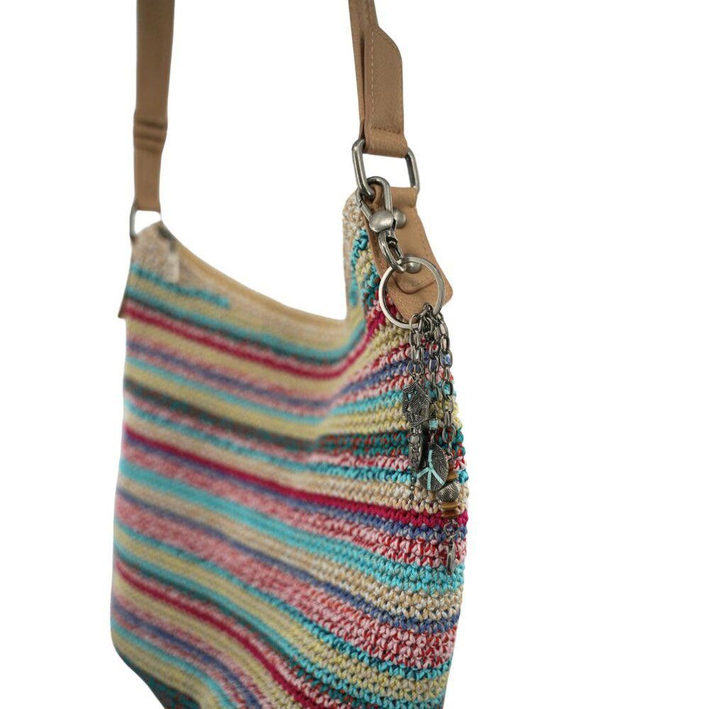 The Sak The Sak Crochet Hobo Bag W/ Charms Size ONE SIZE - 2 Thumbnail