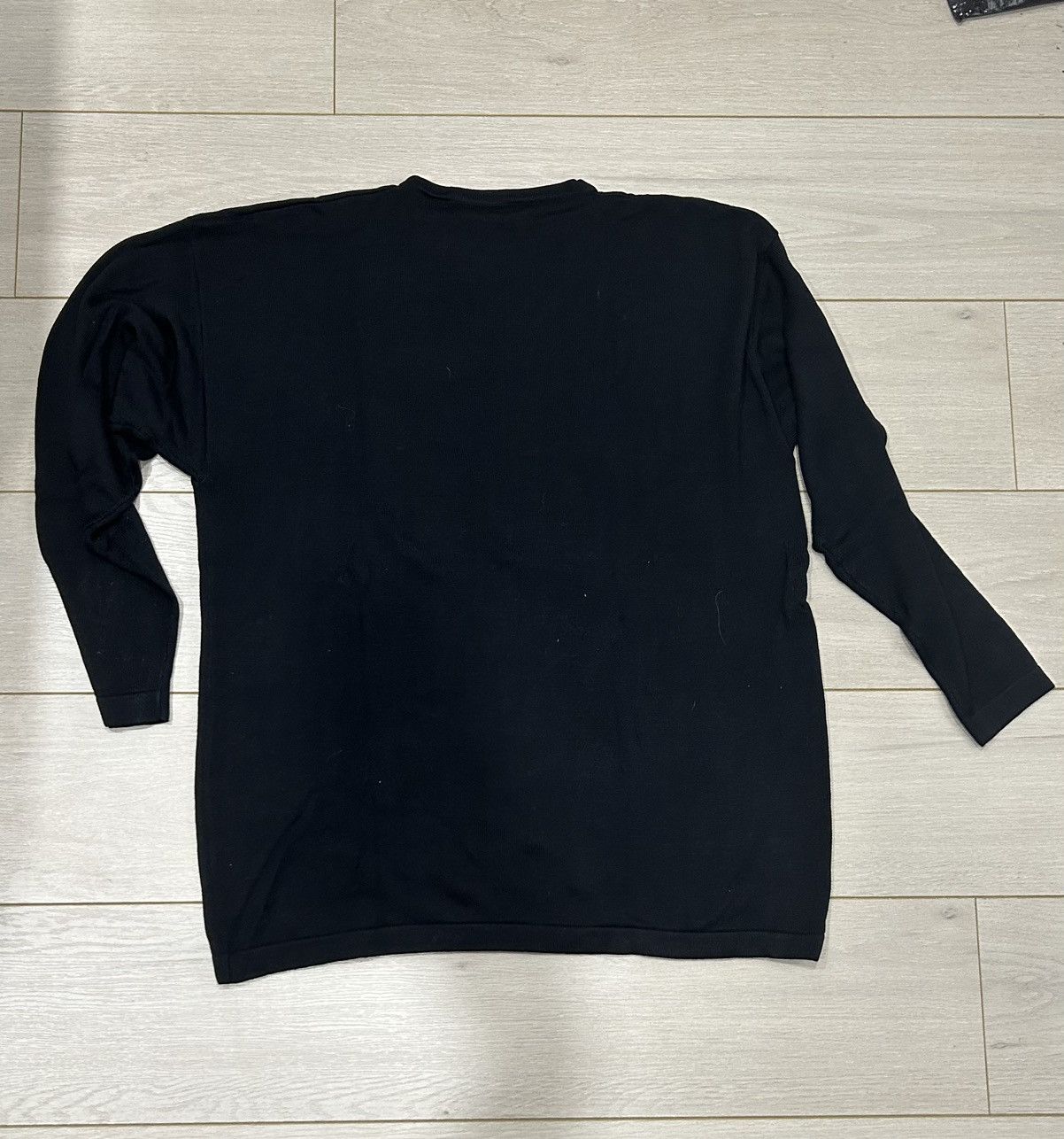 Vintage 100% silk shirt black Size US L / EU 52-54 / 3 - 1 Thumbnail