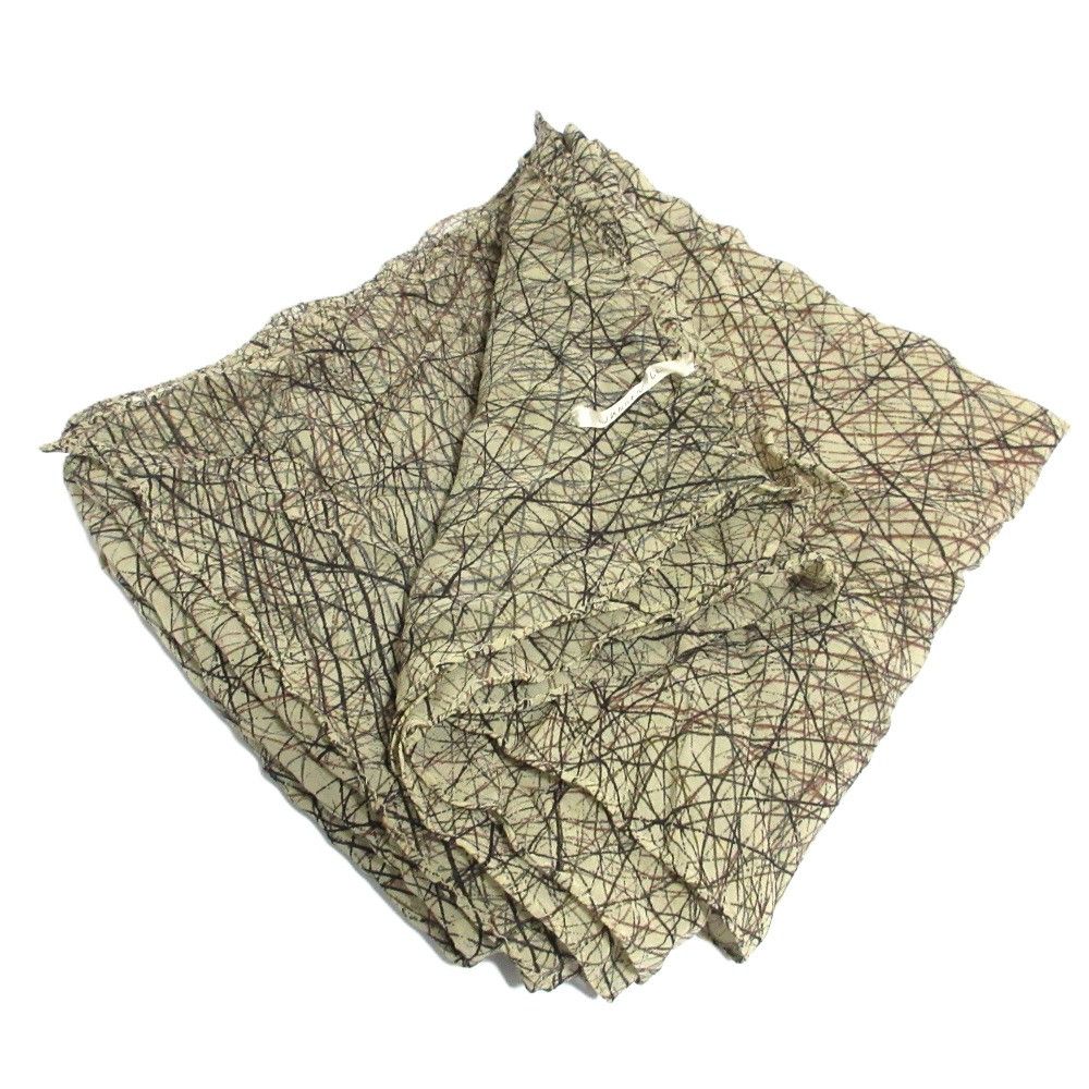 Other Other Jurgen Lehl Pattern Sheer Stole Textile Scarf DUTY FREE for USA Size ONE SIZE - 1 Thumbnail