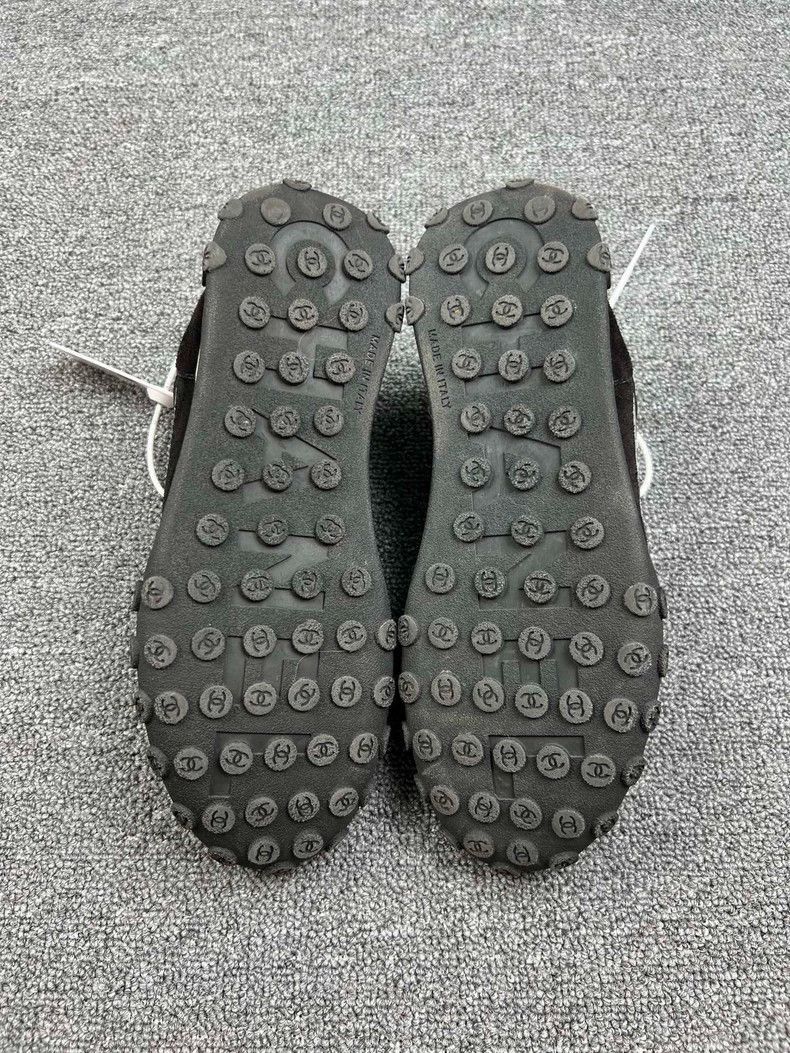 Chanel Chanel Black Casual Sneakers Size 36.5 Size US 6.5 / EU 39-40 - 5 Thumbnail