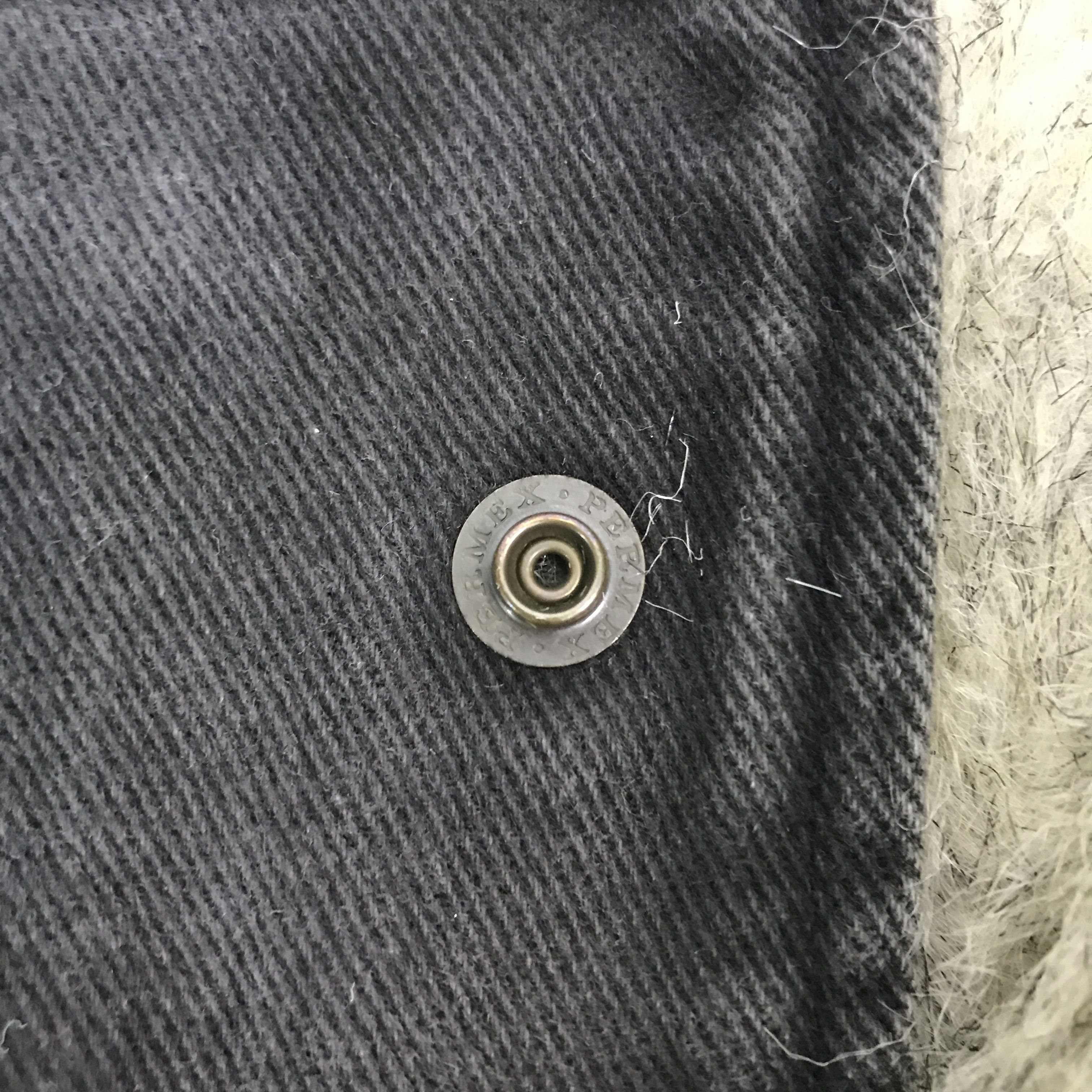 BIGI × Vintage Vintage Men's Bigi Fur snap button Jacket Size US L / EU 52-54 / 3 - 10 Thumbnail