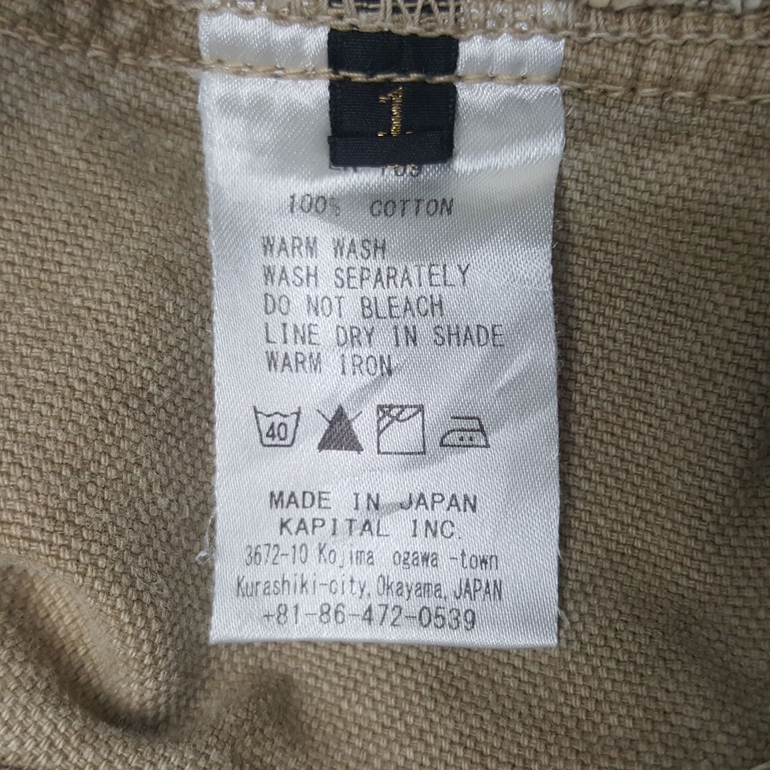 If Six Was Nine × Kapital × Vintage Vintage Kapital Japanese Brand Rare Pants Size US 26 / EU 42 - 13 Thumbnail