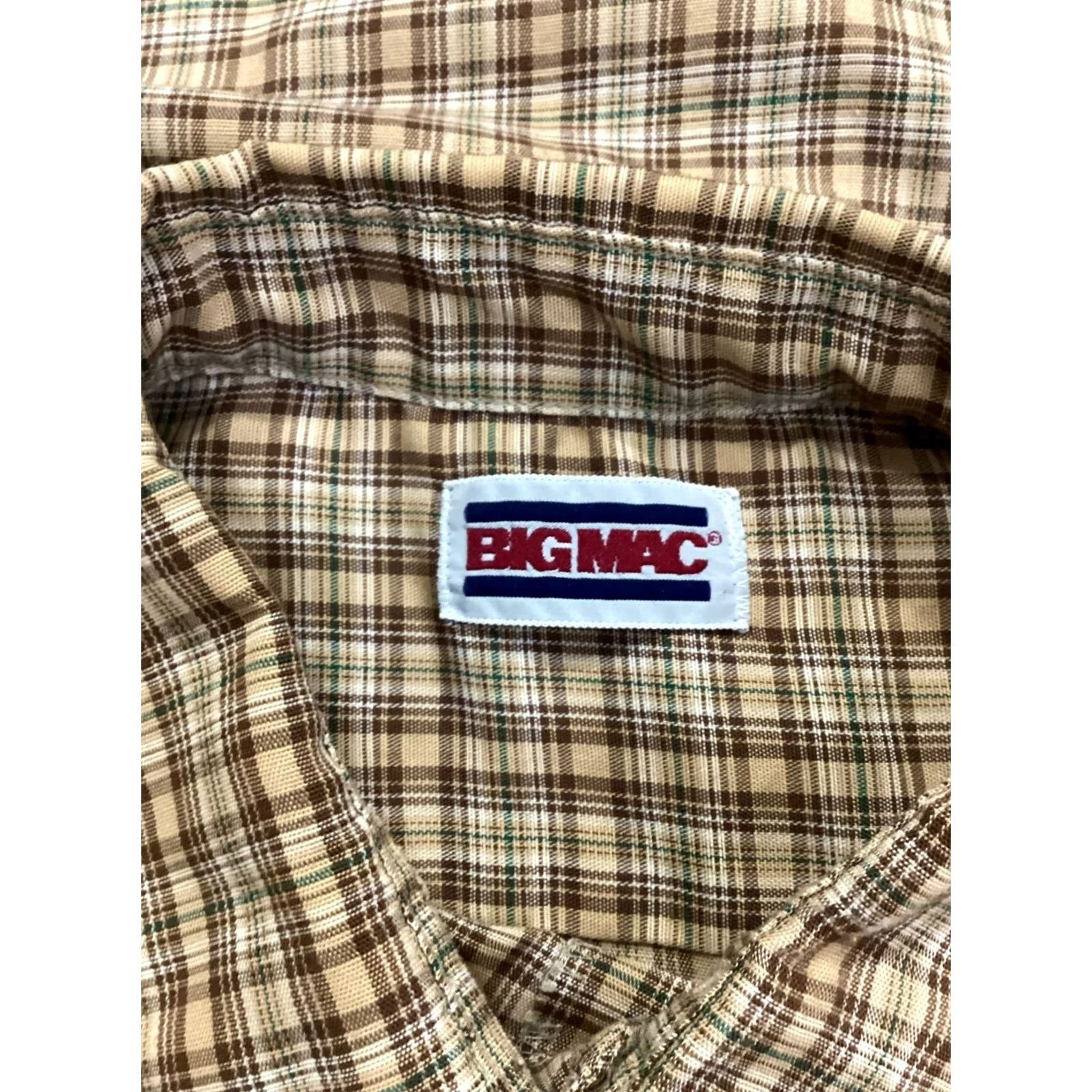 Vintage VINTAGE Big Mac Button-Up Shirt XS? Size US XL / EU 56 / 4 - 6 Thumbnail