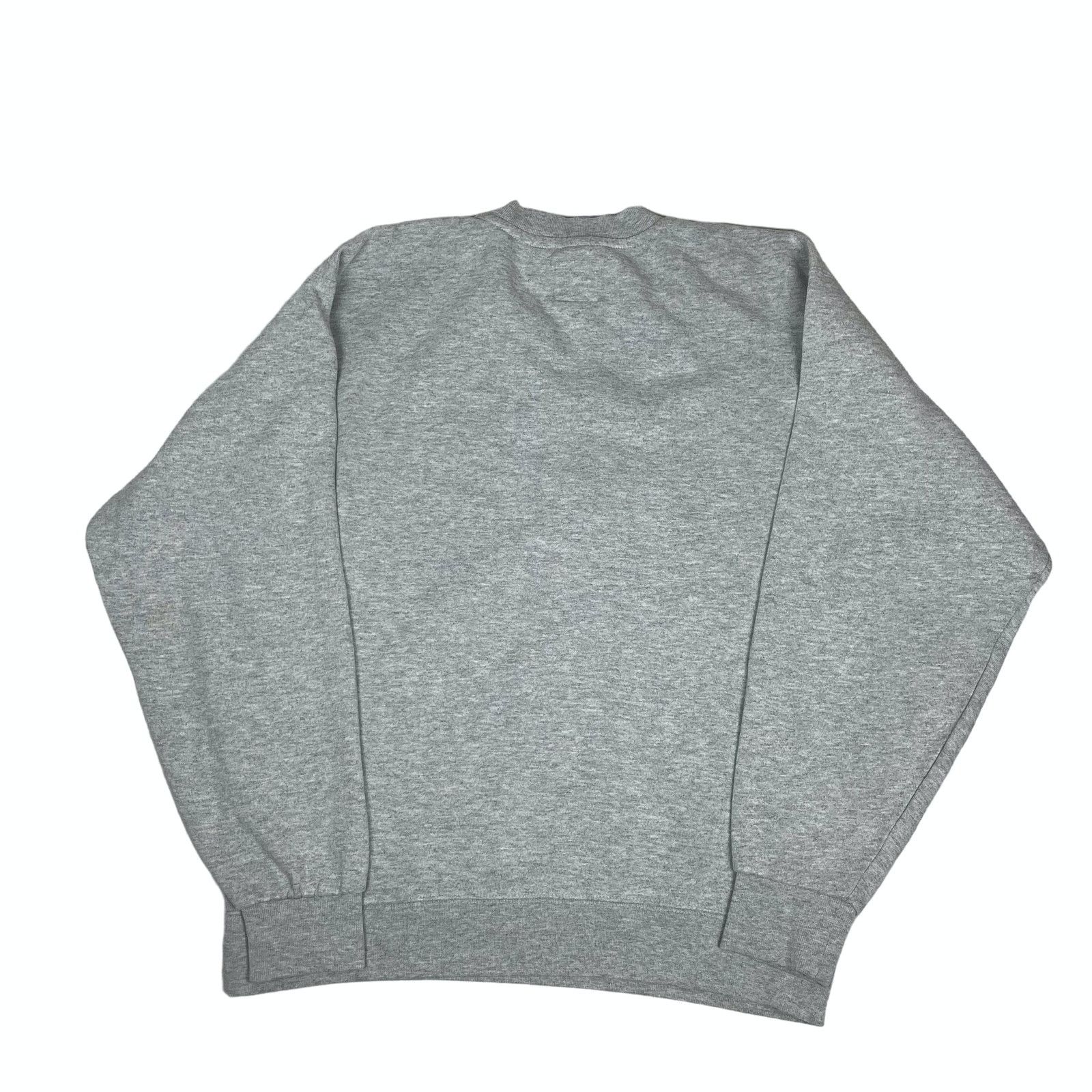Nike × Vintage Vintage Nike Men's Gray Swoosh Pullover Fleece Sweatshirt S Size US S / EU 44-46 / 1 - 6 Thumbnail