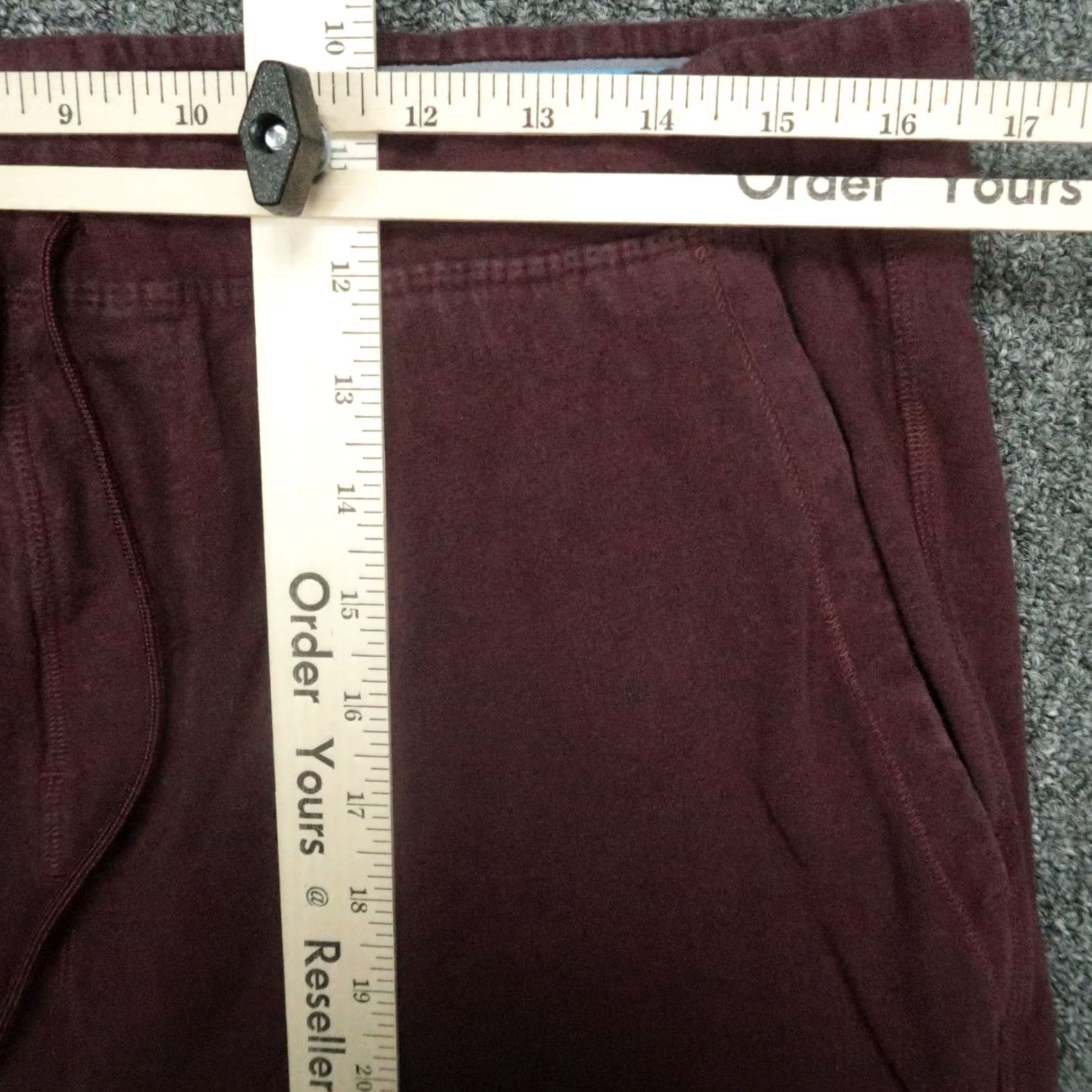 Vintage Mack Weldon Pants Mens XL Red Ace Joggers Tapered Pockets Athletic Size US 36 / EU 52 - 6 Thumbnail
