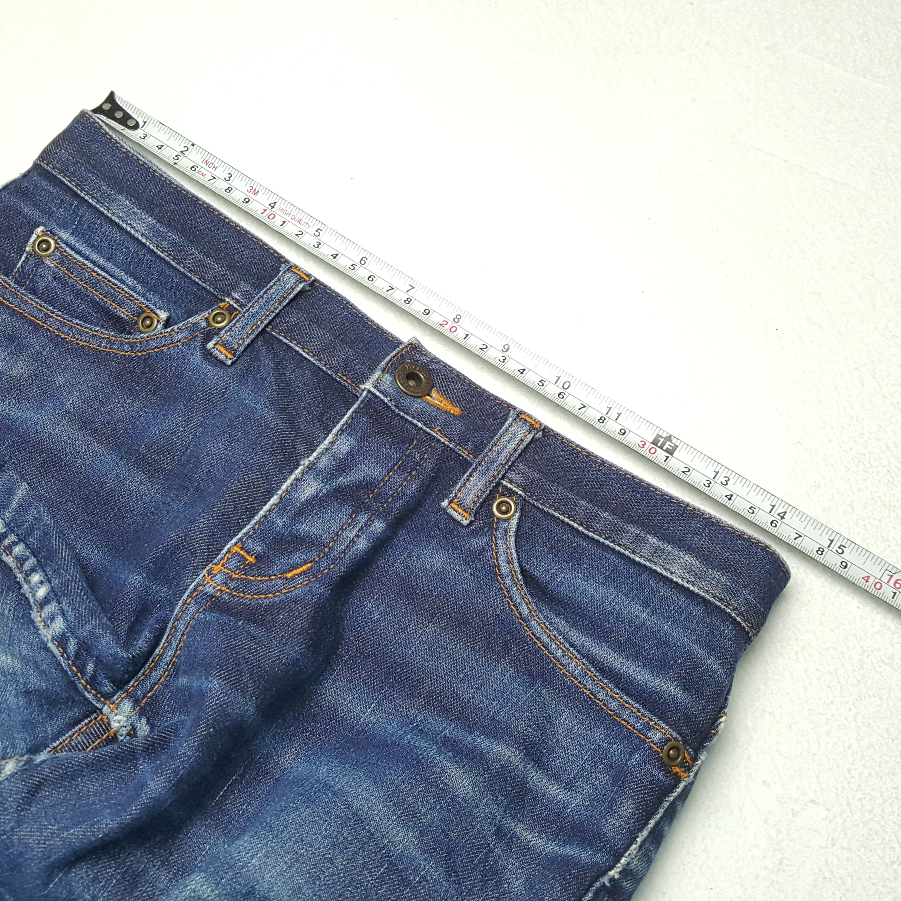 Hysteric Glamour × Japanese Brand × Vintage Vintage HYSTERIC GLAMOUR Japan Fashion Brand Bootcut Jeans Size 29" - 7 Thumbnail