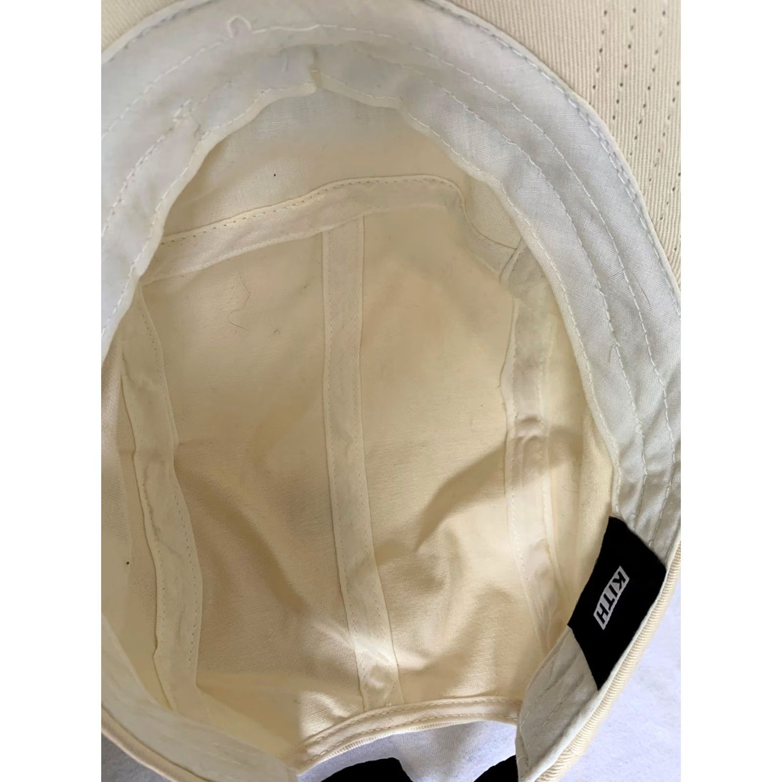 Kith Kith Hat Cream Tan Adjustable Strapback Cap 5-Panel Camper Authentic #K5 Size ONE SIZE - 7 Thumbnail