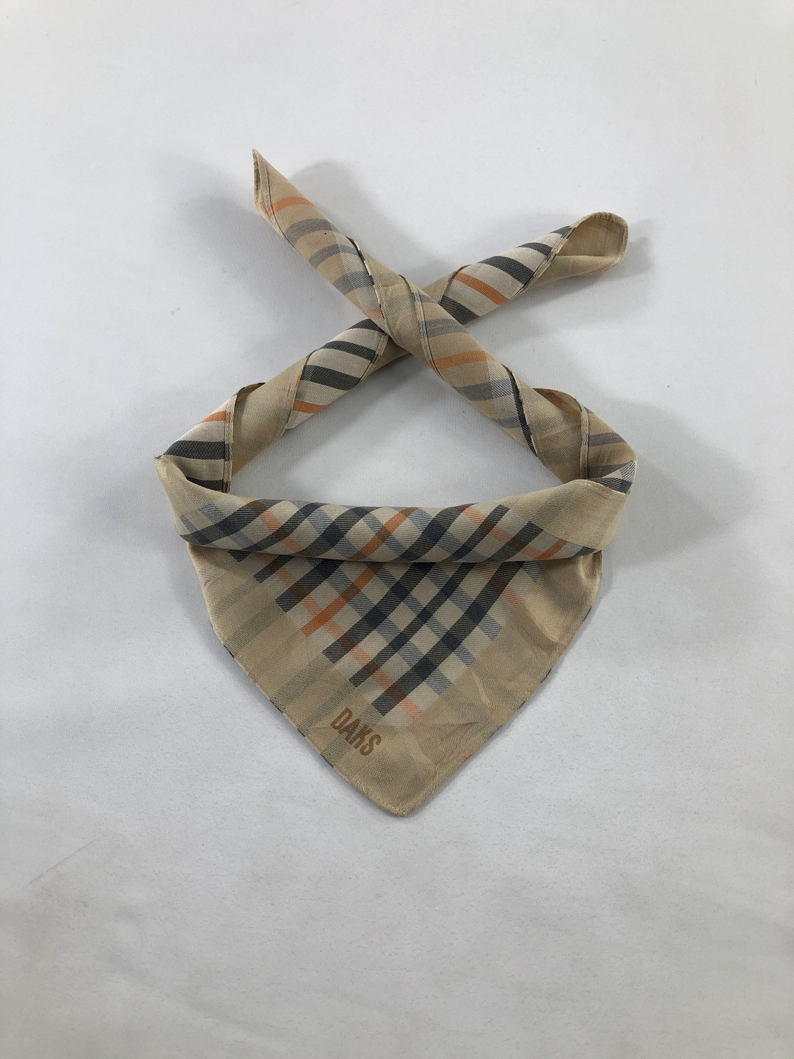 DAKS × Vintage Daks London Handkerchief / Bandana / Neckerchief Size ONE SIZE - 1 Thumbnail