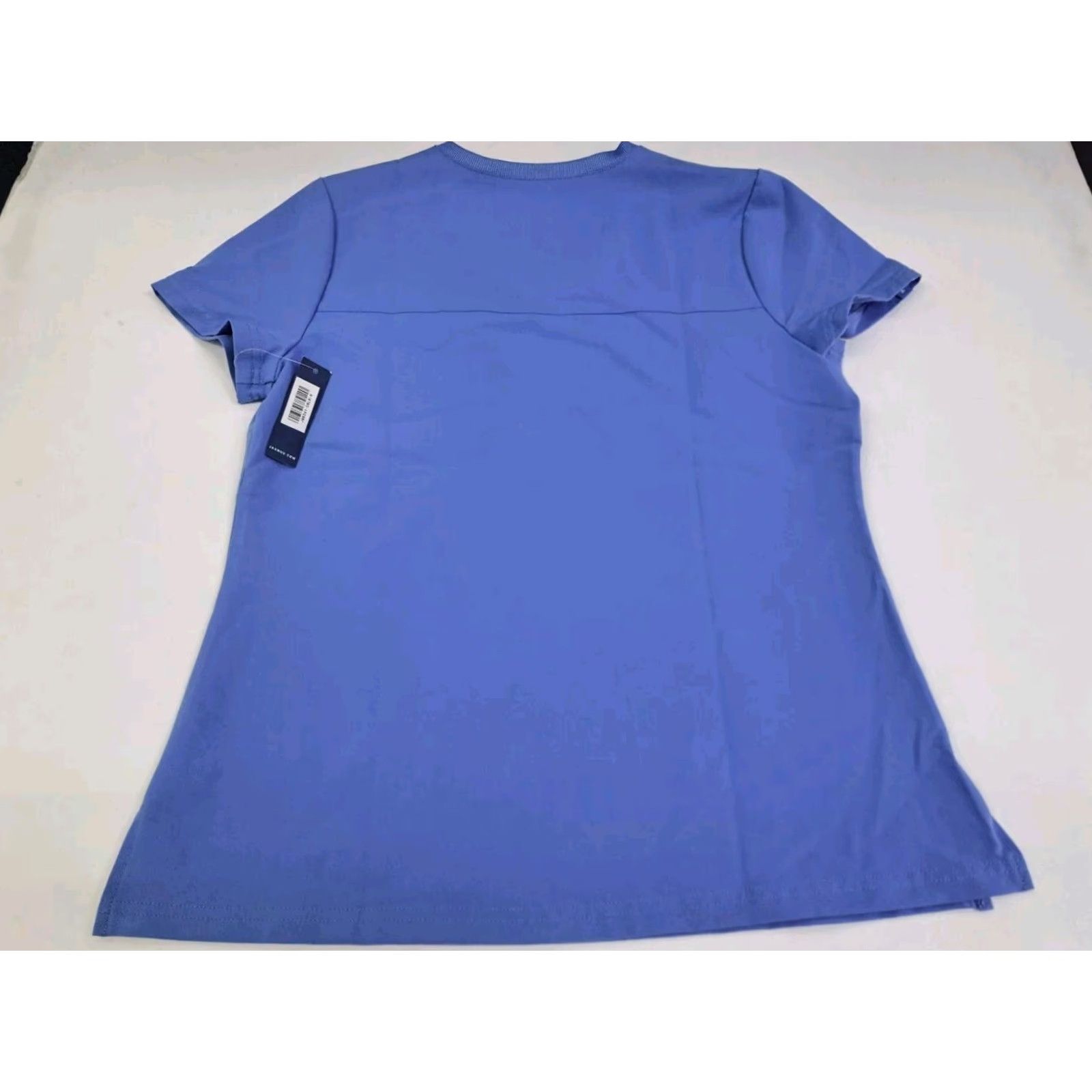 Vintage NWT Jaanuu Womens Medical Scrub Top Blue Size Medium P/R/SP J96241 #6611 Size M / US 6-8 / IT 42-44 - 3 Thumbnail