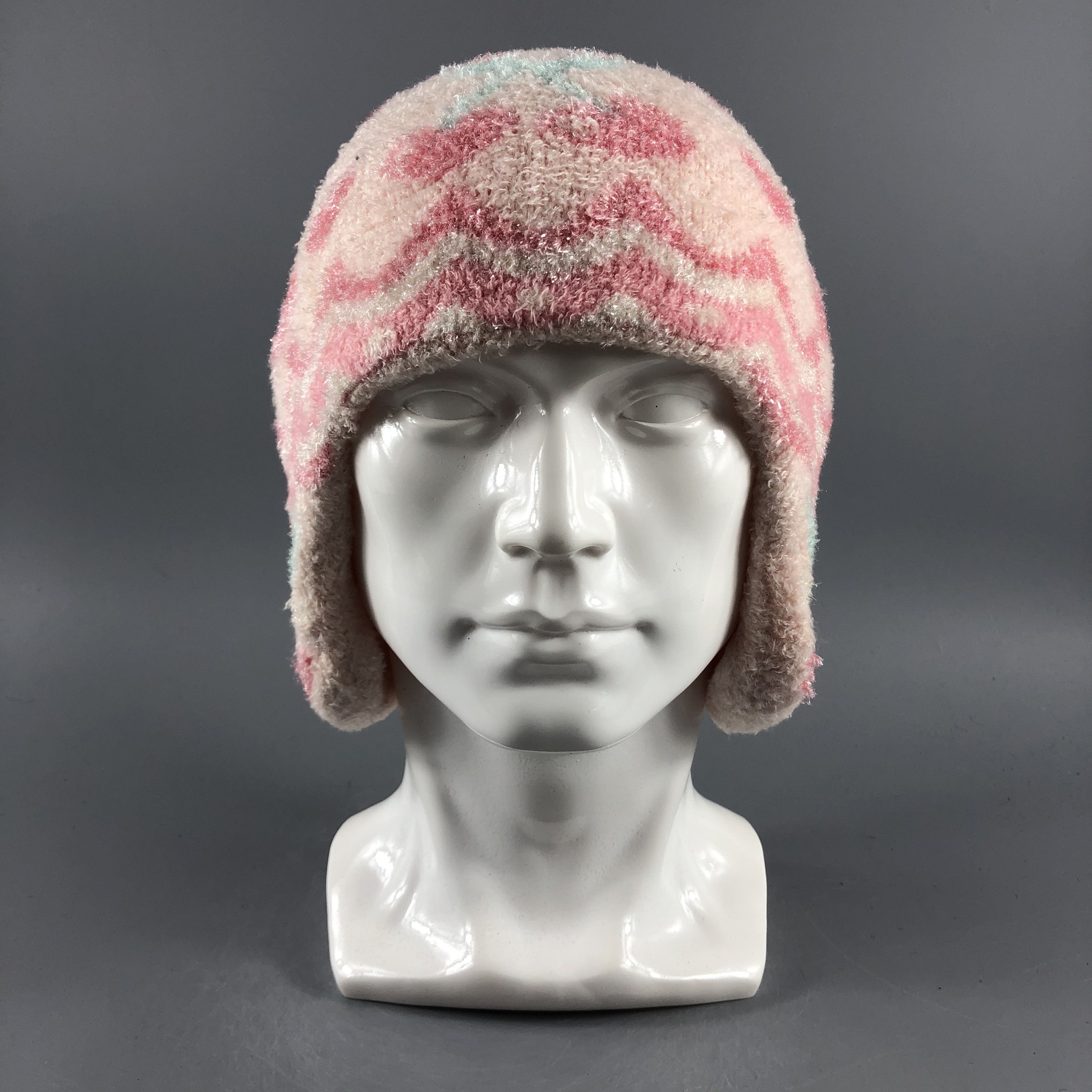 Japanese Brand × Vintage Womens Sanrio Ear Flap Hat Beanie Snow Hat Snow Cap -D466 Size ONE SIZE - 7 Thumbnail