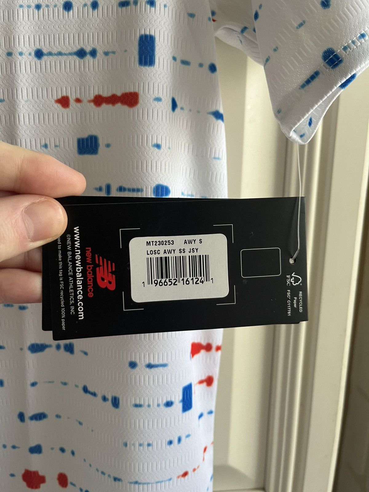 New Balance New Balance 2023-24 Lille OSC Away Soccer Jersey Size US S / EU 44-46 / 1 - 8 Thumbnail