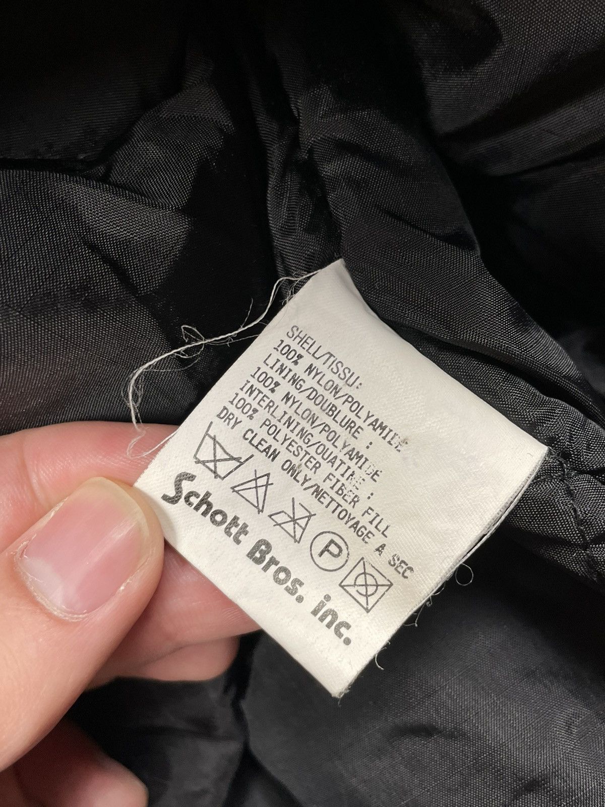 Schott Vintage Y2K Schott Aviation Bomber Jacket Japan Size US S / EU 44-46 / 1 - 14 Thumbnail