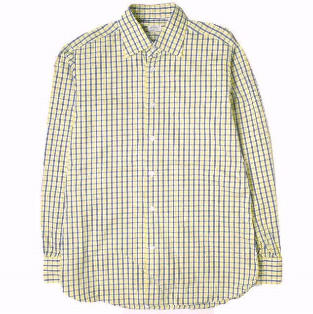 Other Other Borriello x Brilla per il gusto Graph Check Cotton Shirt (Limited) Cotton Dress Shirt 24-11-2038-090 DUTY FREE for USA Size ONE SIZE - 1 Thumbnail