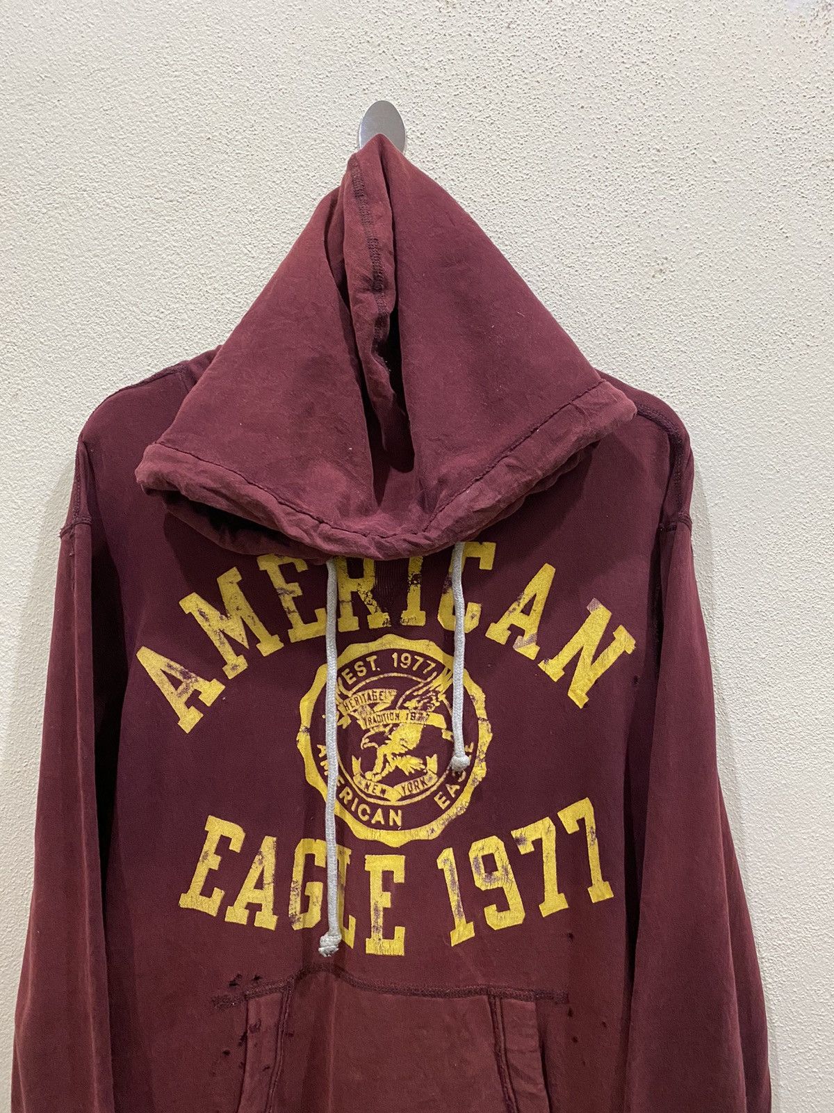American Eagle Outfitters × Vintage American Eagle Big Logo Pullover Hoodie Size US XXL / EU 58 / 5 - 3 Thumbnail