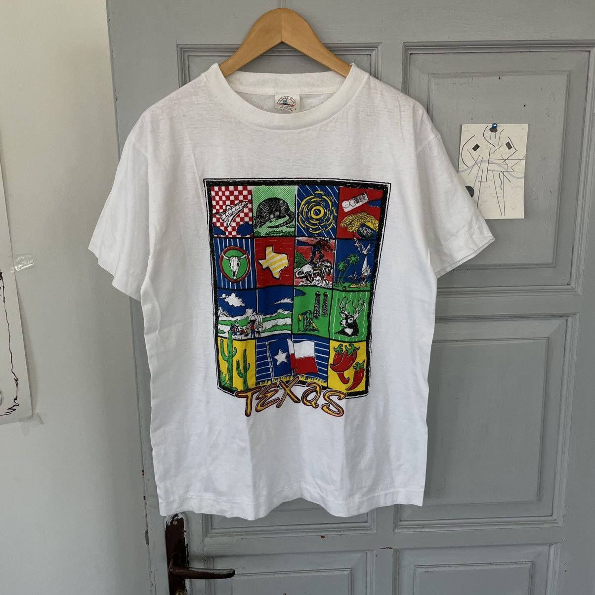 Other Vintage 90’s Texas Graphic Art Single Stitch Tee Y2k Size US L / EU 52-54 / 3 - 2 Thumbnail