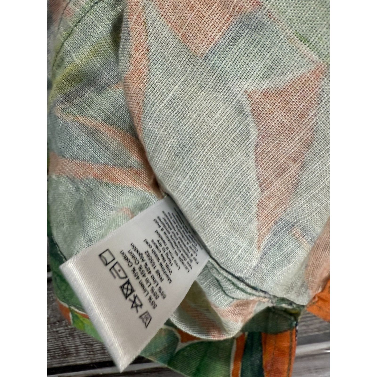 Corridor Corridor NYC linen blend graphic printed Dominica Summer Shi Size US S / EU 44-46 / 1 - 4 Thumbnail