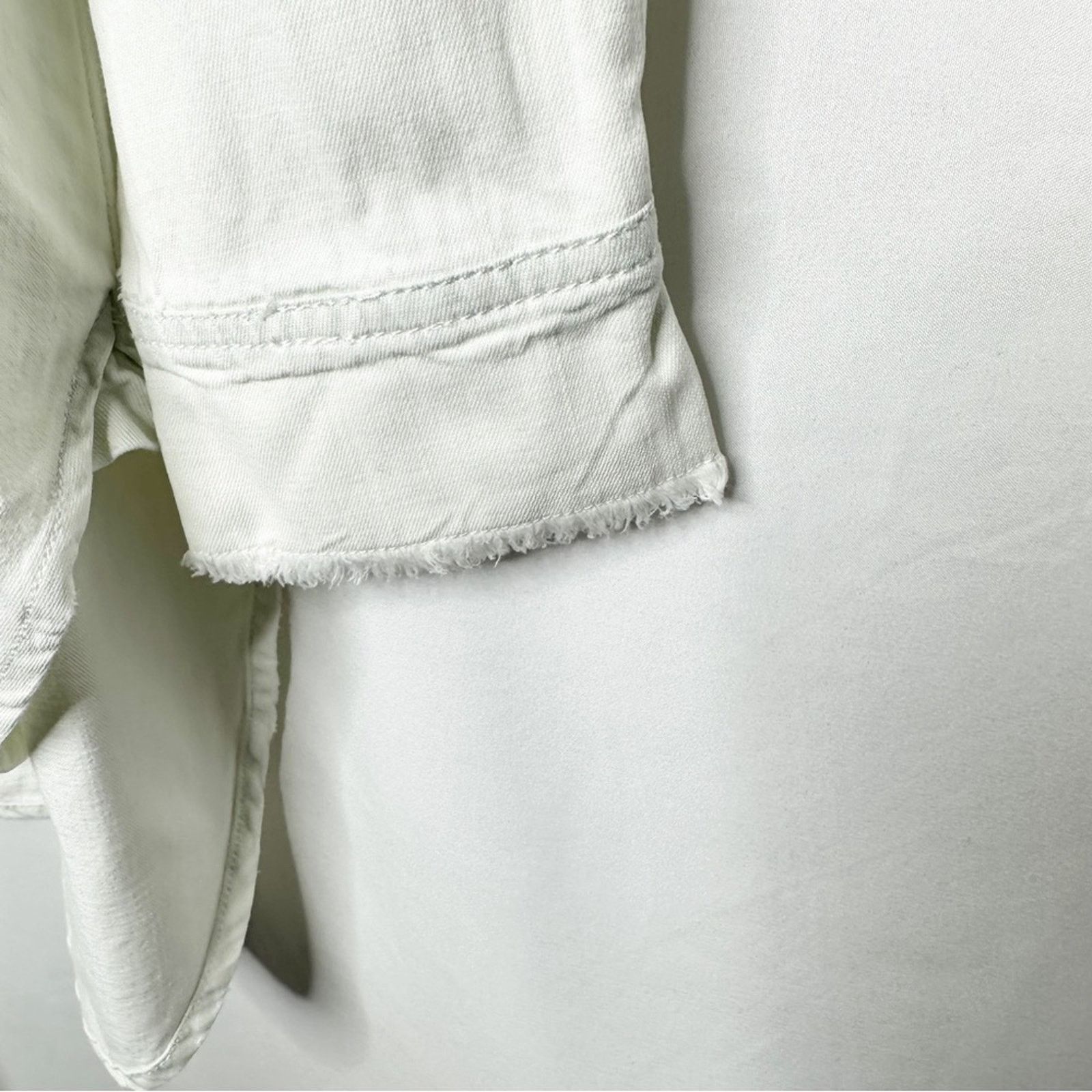 Sandrine Rose SANDRINE ROSE Mandarin White Shirt NWT in Medium Size L / US 10 / IT 46 - 5 Thumbnail