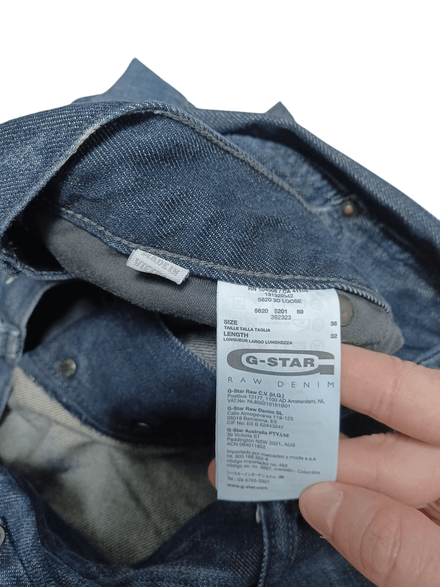 G-Star G STAR RAW DOUBLE KNEE FIRE AVANT GARDE JEANS DENIM Size US 36 / EU 52 - 4 Thumbnail