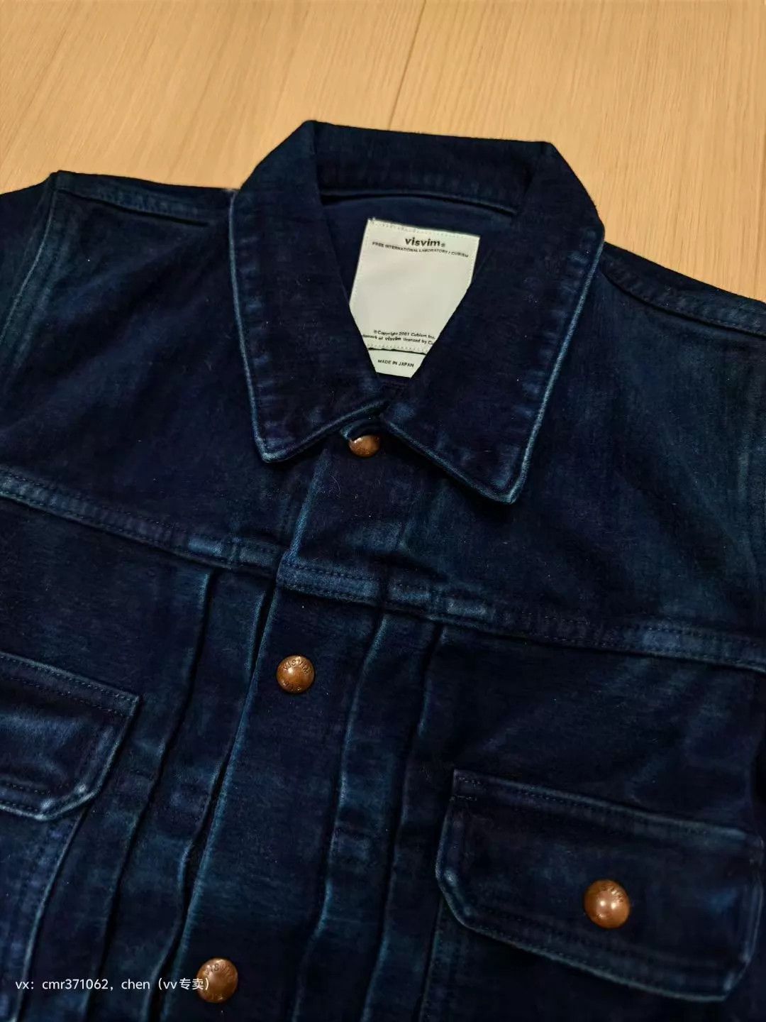 Visvim VISVIM 17AW SPOT101 JKT JUMBO indigo1 1 Blue Dyed Size US S / EU 44-46 / 1 - 2 Thumbnail