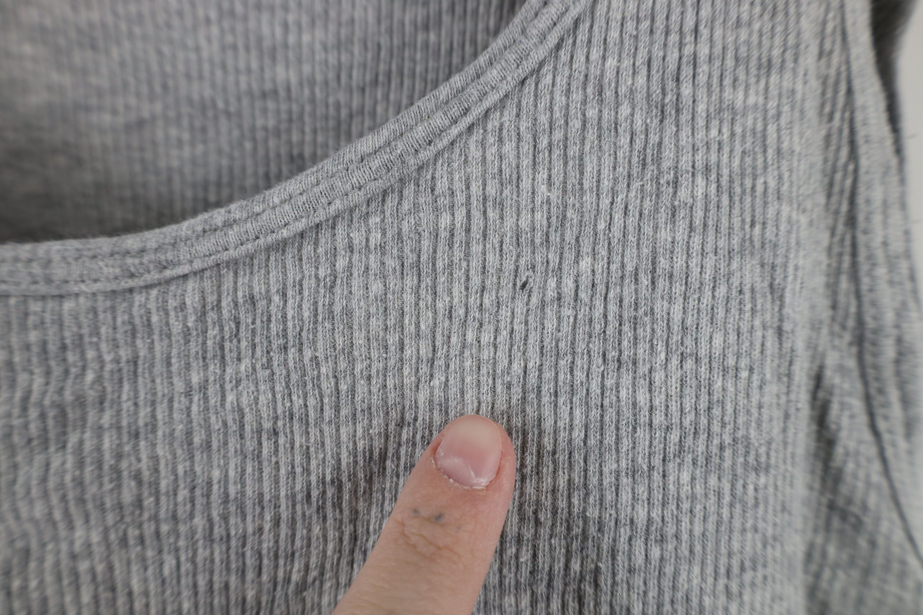 Vintage Vintage 90s Streetwear Ribbed Knit Wife Beater Tank Top Size US XL / EU 56 / 4 - 4 Thumbnail