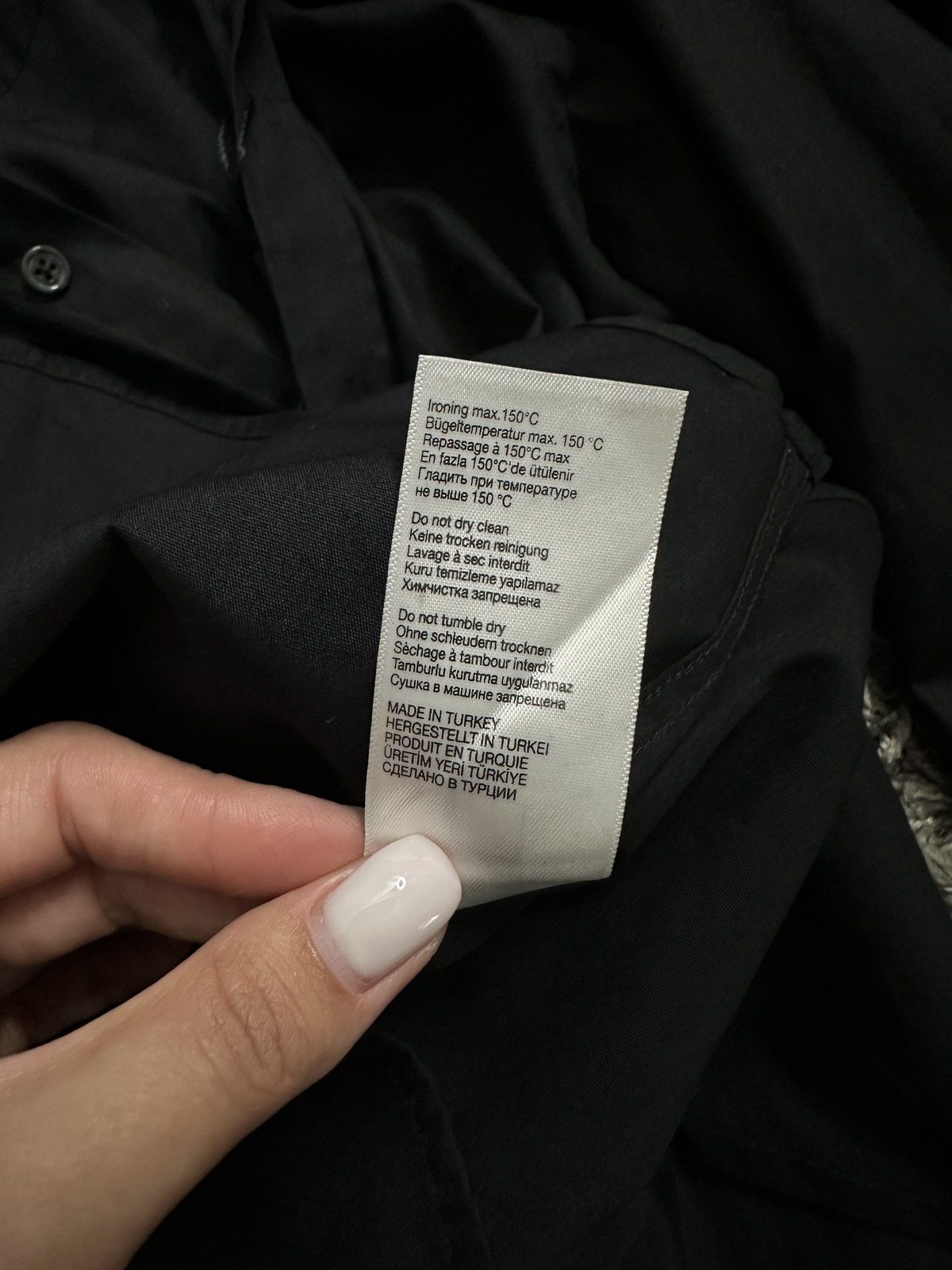Pierre Cardin Pier Cardin new shirt black basic Size US M / EU 48-50 / 2 - 10 Thumbnail