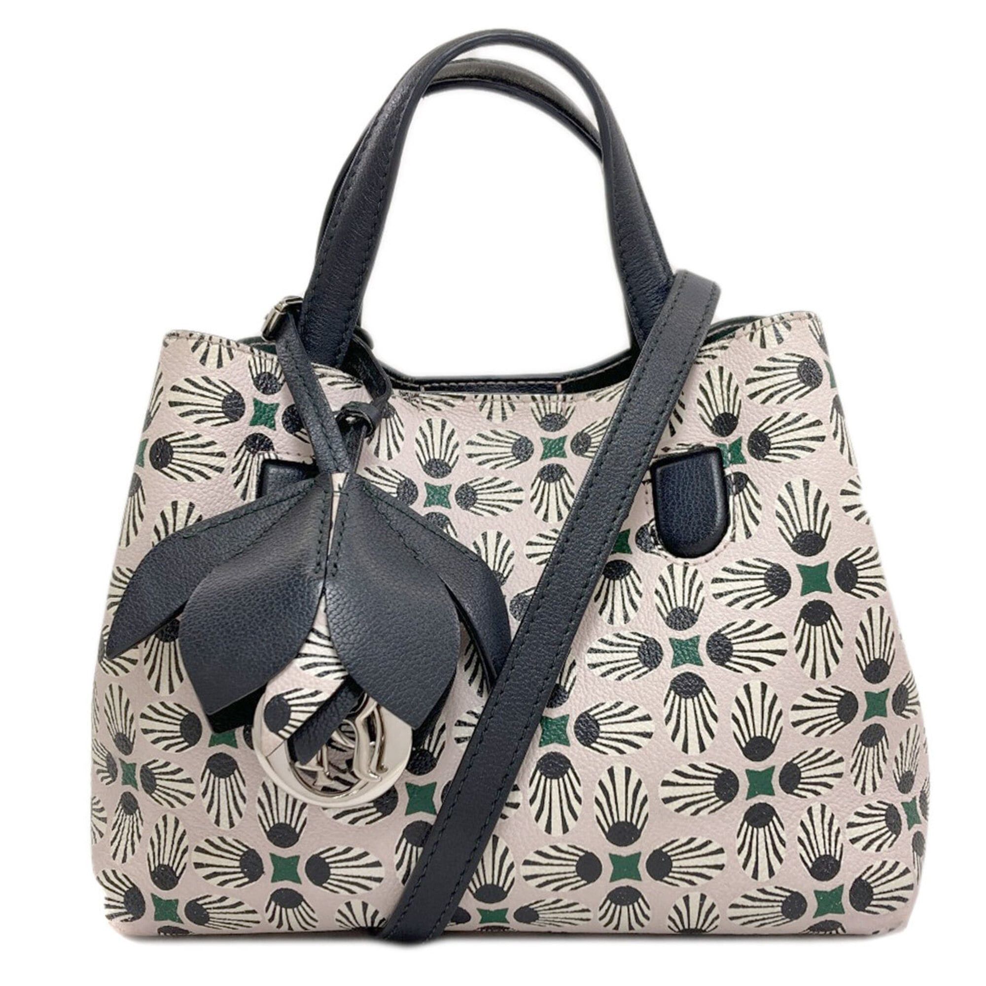 Dior Christian Dior Blossom 2-Way Handbag, Leather, Women's Size ONE SIZE - 1 Thumbnail