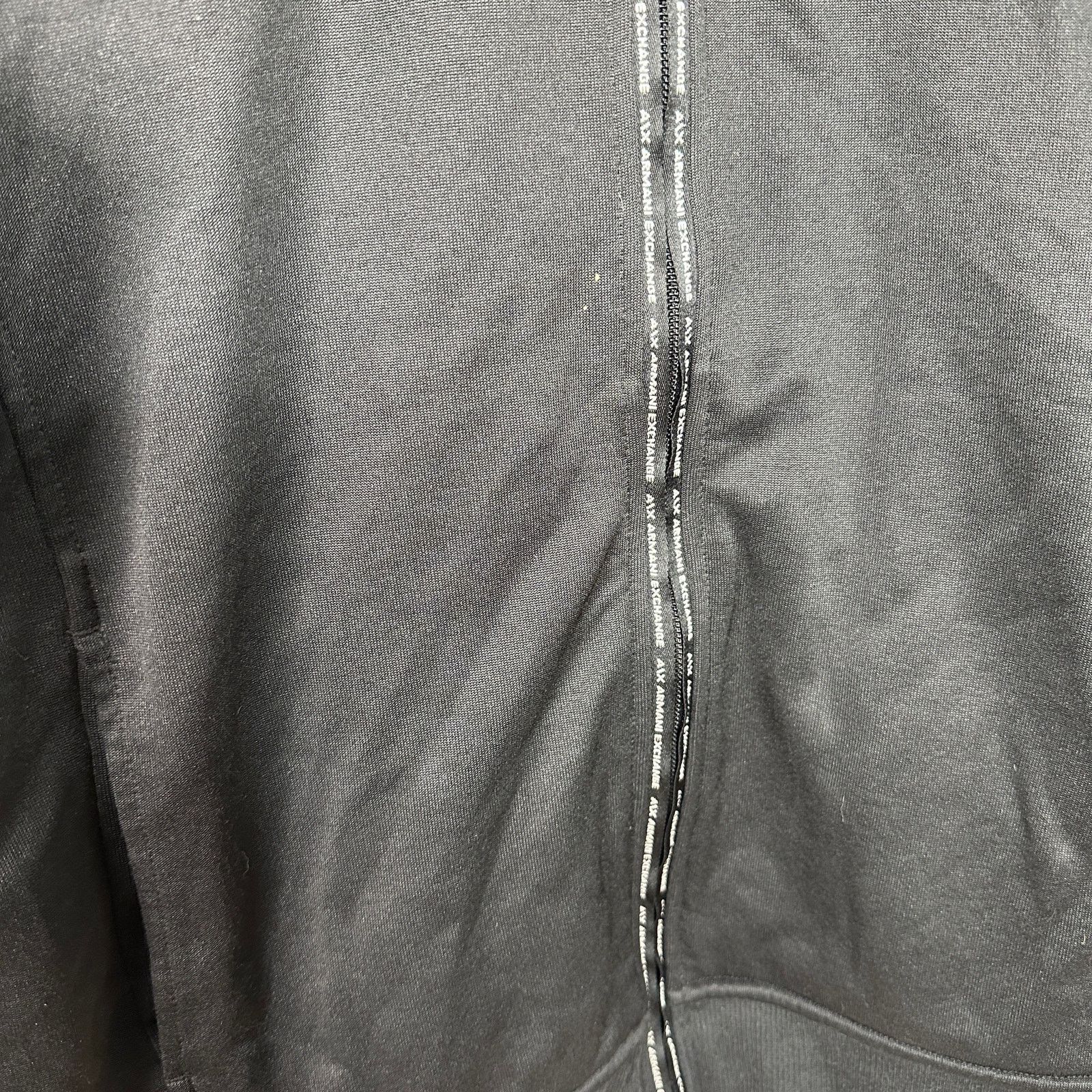 Armani Exchange Armani Exchange Black Athletic Jacket Logo Men's Medium Size US M / EU 48-50 / 2 - 5 Thumbnail