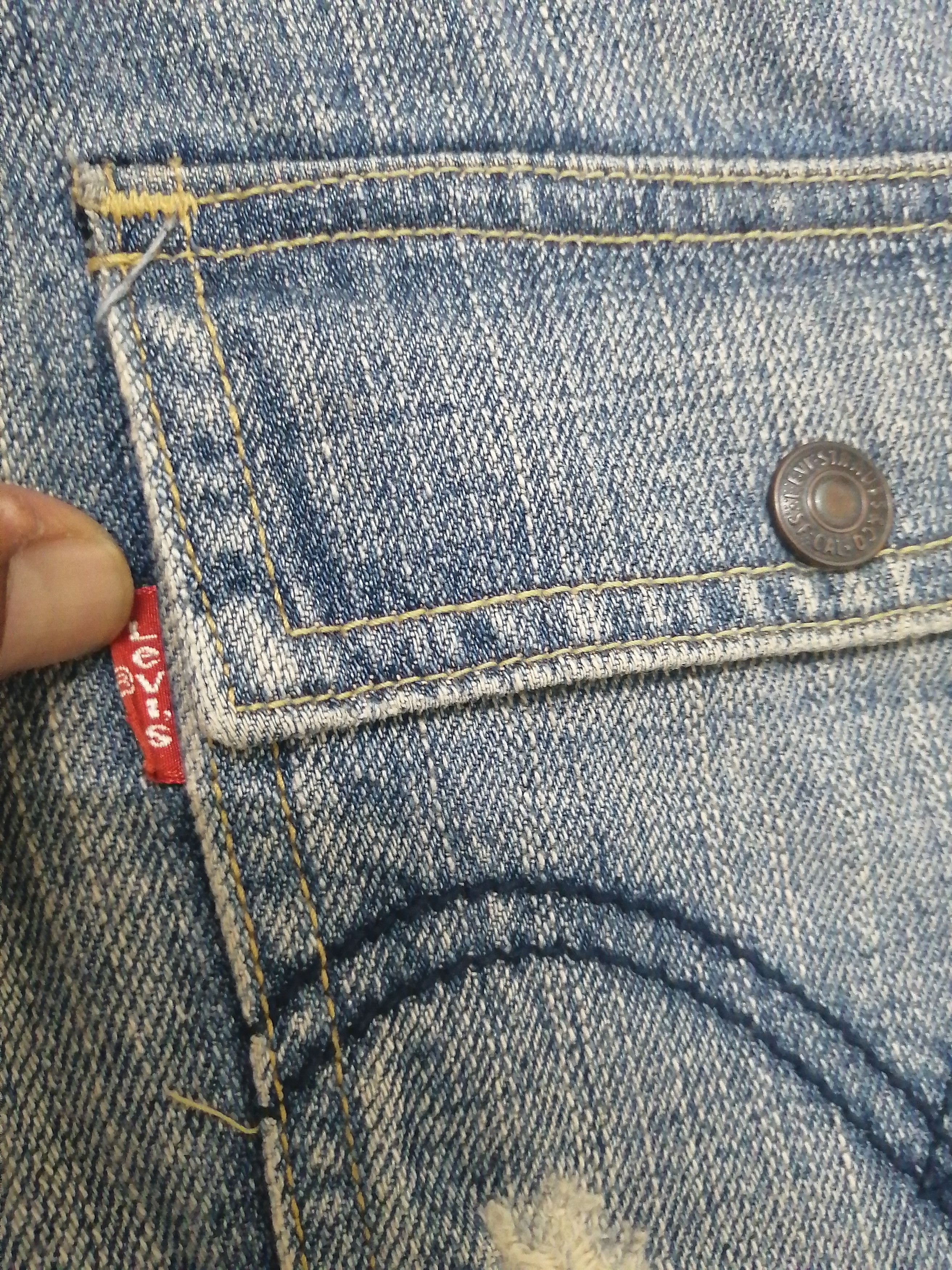 Levi's Vtg Y2k Levis Bush Jean Size US 31 - 8 Thumbnail
