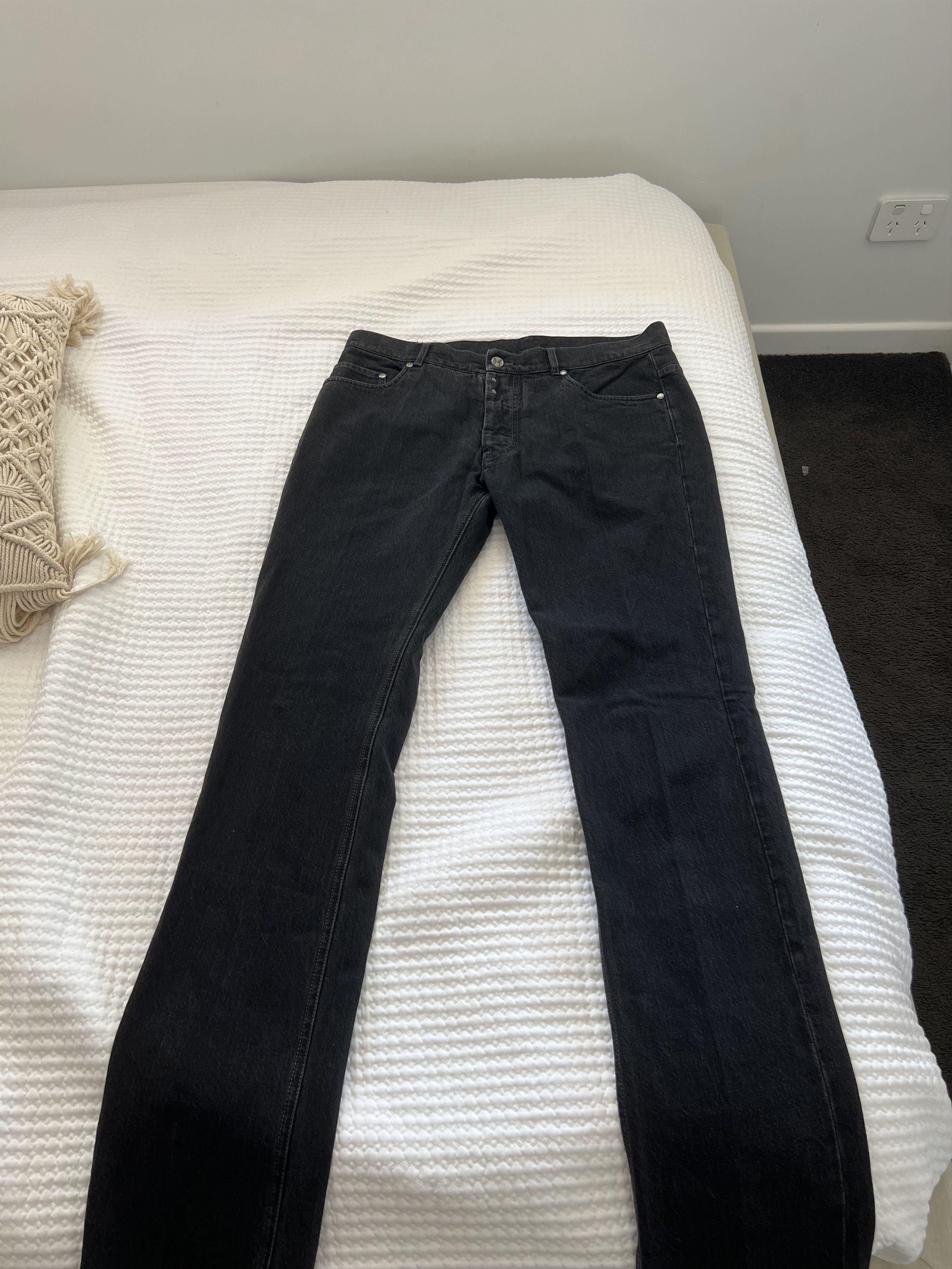 Maison Margiela black Maison Margiela jeans Size US 30 / EU 46 - 1 Thumbnail