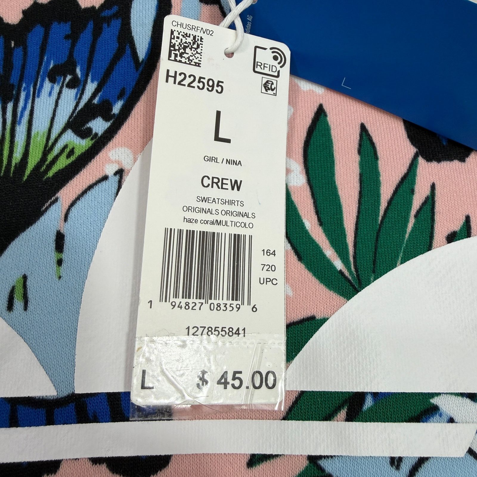 Adidas Adidas Studio London Animal Flower Sweatshirt Girls Large Size L / US 10 / IT 46 - 4 Thumbnail