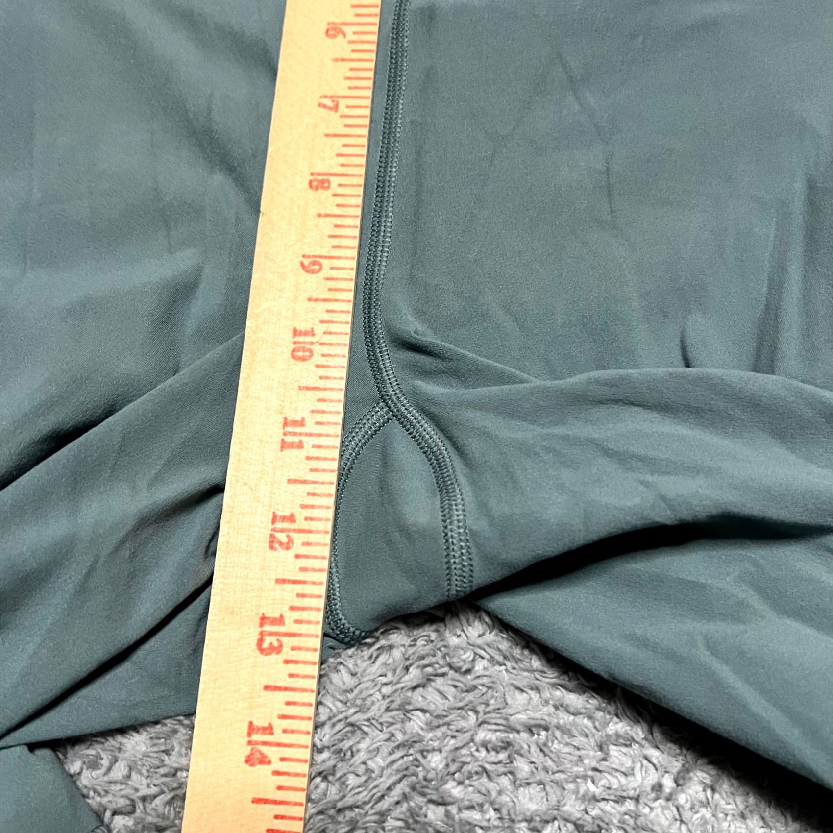 Athleta Athleta Leggings Womens XL Green Salutation Stash Cinch 7/8 Pants Size 40" / US 18 - 7 Thumbnail