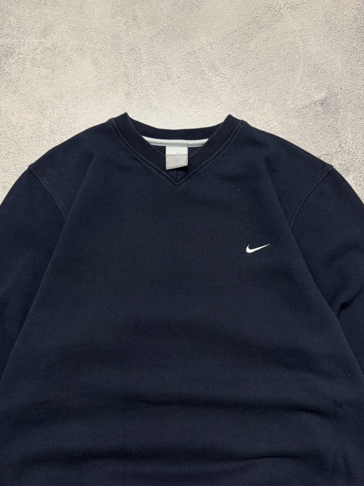 Nike Vintage Y2K Nike Mini Swoosh Sweatshirt 90’s Size US M / EU 48-50 / 2 - 2 Thumbnail