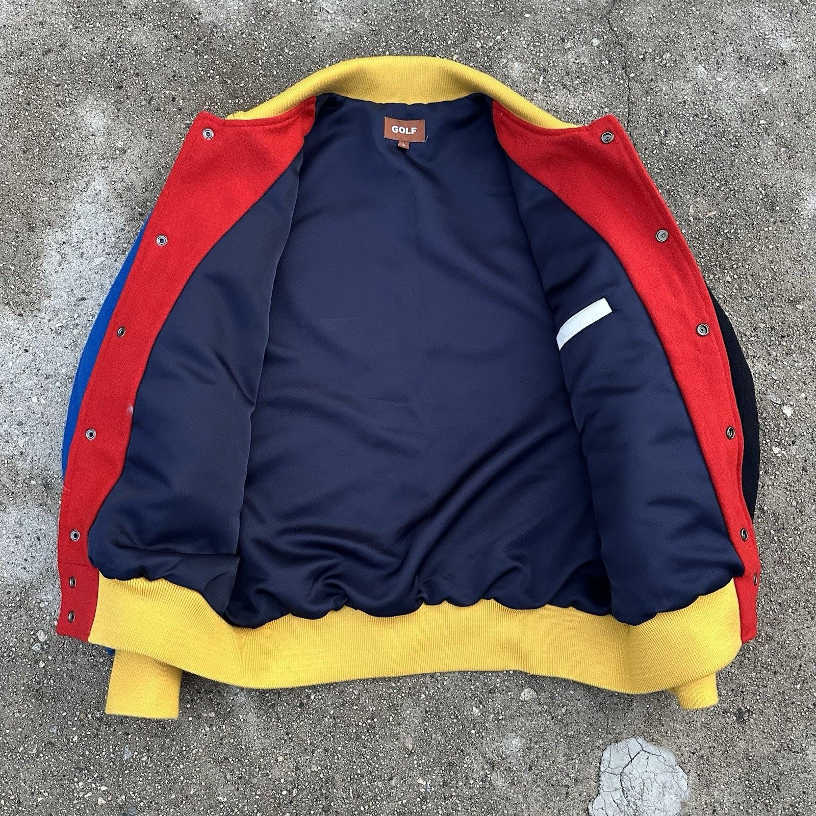 Golf Wang Golf Wang Anti Golf Varsity Jacket Tyler the Creator Size US L / EU 52-54 / 3 - 2 Thumbnail
