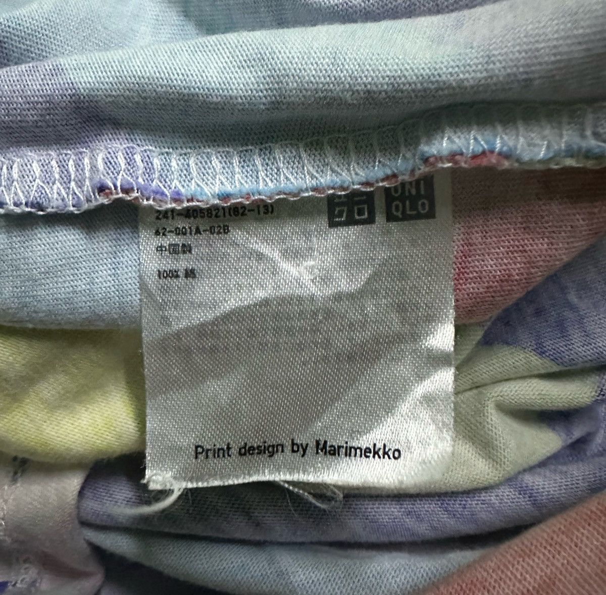 Marimekko Marimekko Uniqlo multicolor tshirt Size L / US 10 / IT 46 - 7 Thumbnail