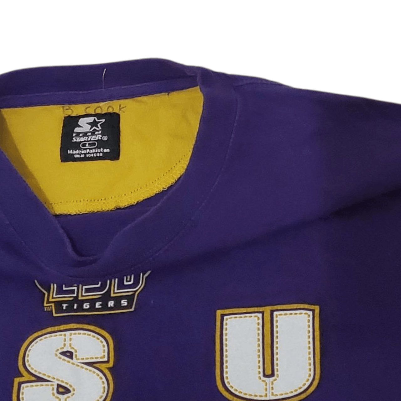 NCAA 90s LSU Tigers Longsleeve T-Shirt Size US L / EU 52-54 / 3 - 3 Thumbnail