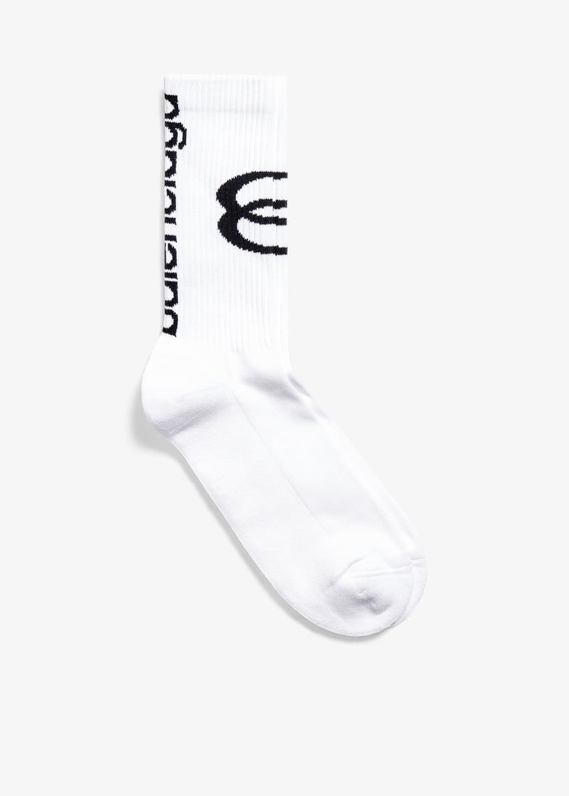 Balenciaga o1tr1nto0525 Size: XL / Unity Sports Icon Socks in White Size ONE SIZE - 1 Thumbnail