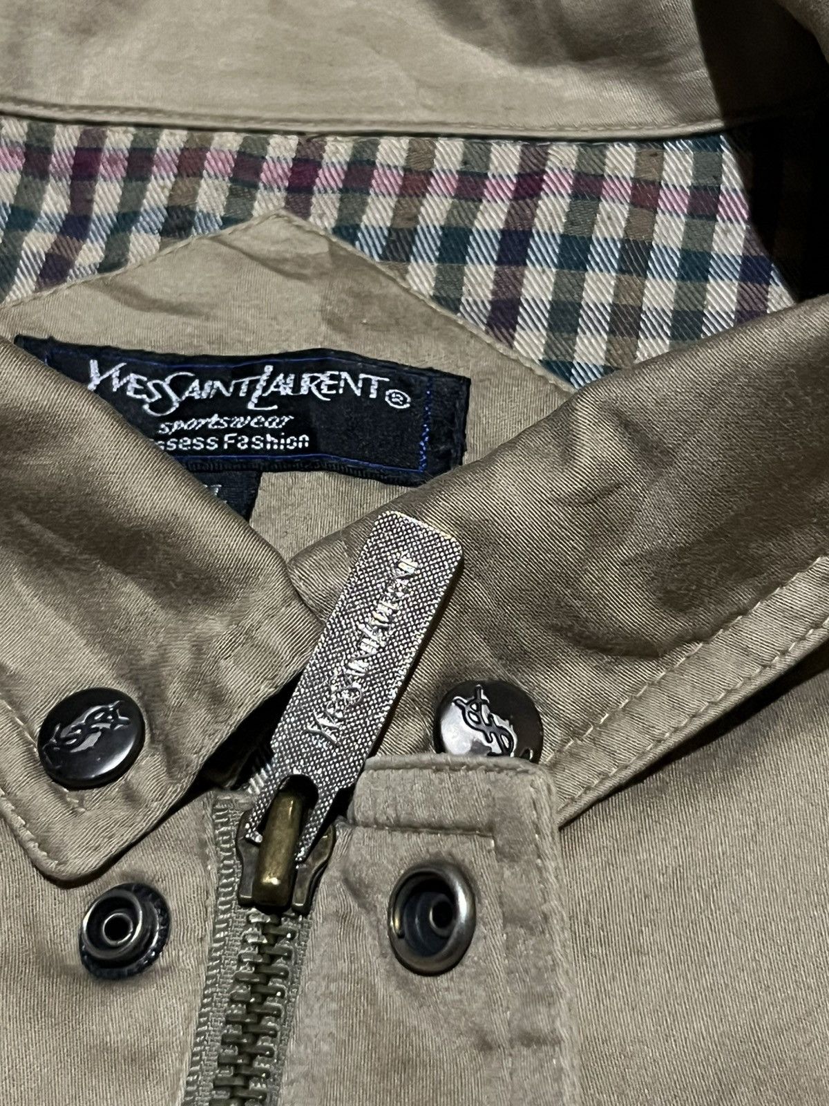 Yves Saint Laurent Vintage Yves Saint Laurent Jacket Size US XL / EU 56 / 4 - 8 Thumbnail
