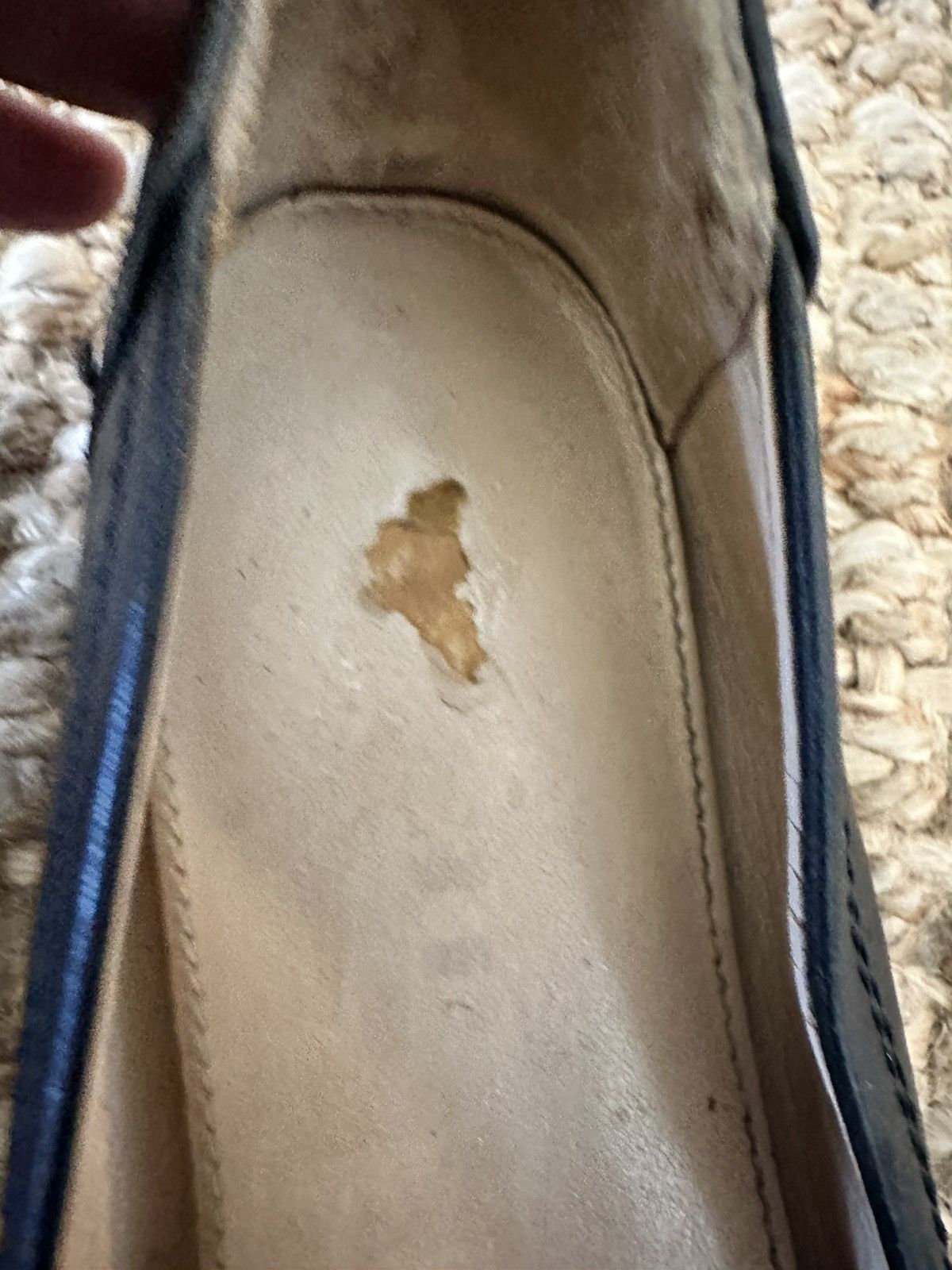 Coach Coach Chelsea Black Leather with Patent Toe Ballet Flats Size US 7 / IT 37 - 10 Thumbnail
