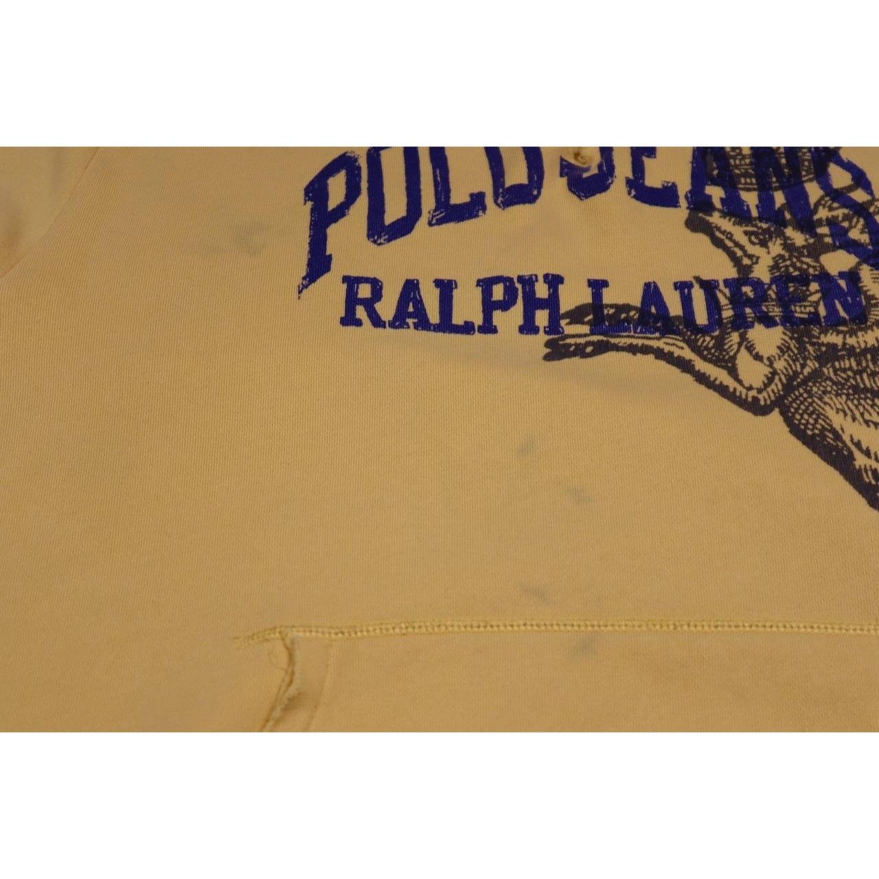 Polo Ralph Lauren Vintage Polo Jeans Co Ralph Lauren Yellow Hoodie Sz XL Size US XL / EU 56 / 4 - 9 Thumbnail