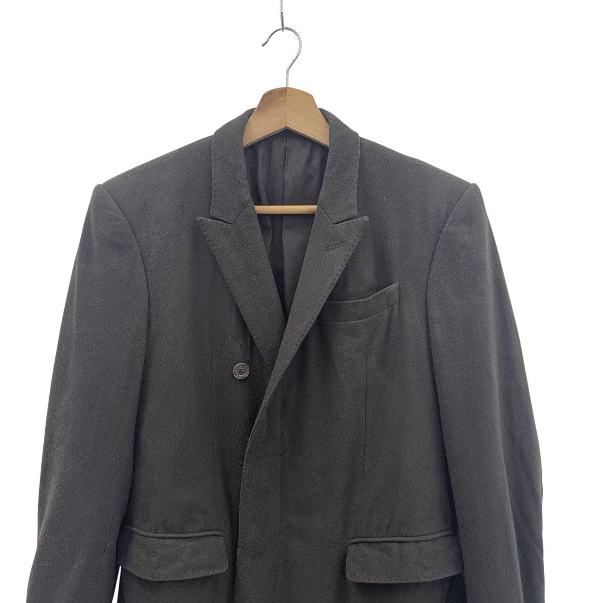 Lad Musician Vintage LAD MUSICIAN Asymmetric Wool Blazer Coat Size US S / EU 44-46 / 1 - 5 Thumbnail