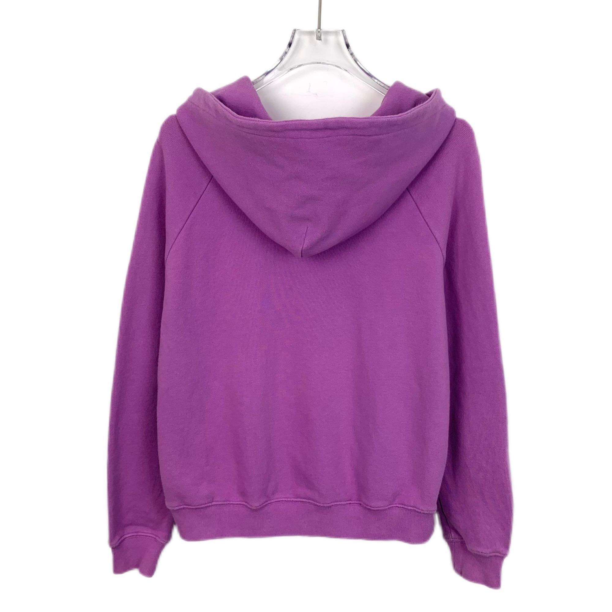 Balenciaga Balenciaga Paris Purple Cotton Hooded Sweatshirt L Size L / US 10 / IT 46 - 8 Thumbnail