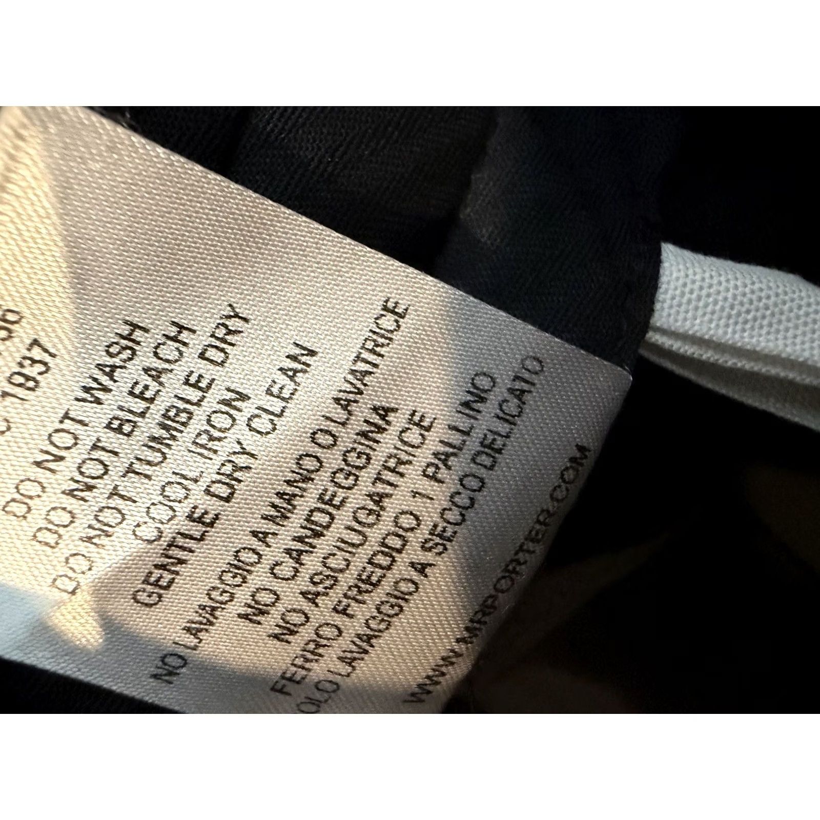 Rue Porter Mr. Porter Mr. P Wool Cashmere Blend Pants Fits Mens 36x27.5 Black Made In Italy Size US 36 / EU 52 - 7 Thumbnail