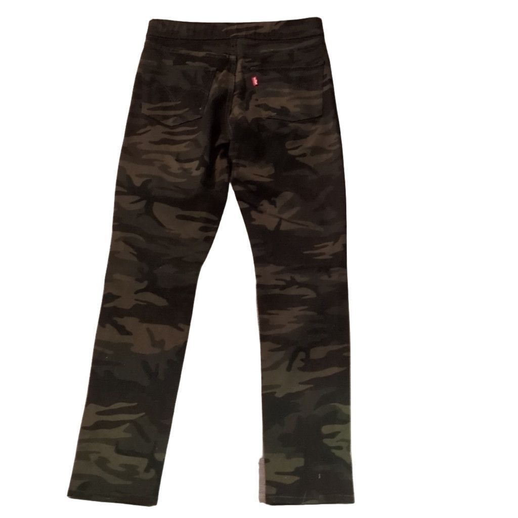 Levi's Levi's Green Camo Pull On Skinny Jeans Size 4 Size 27" / US 4 / IT 40 - 7 Thumbnail