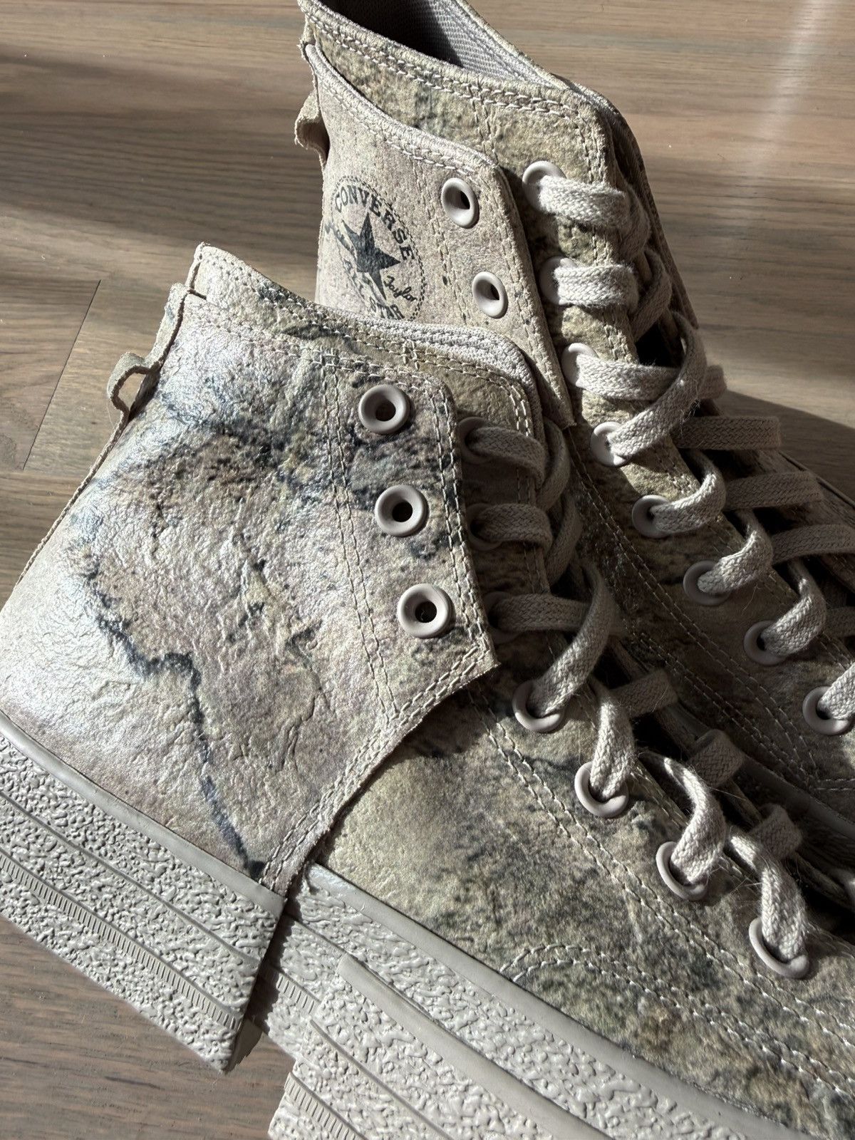 Converse × Feng Chen Wang Feng Chen Wang x Converse 2-in-1 High 'Concrete Grey' Size US 8.5 / EU 41-42 - 7 Thumbnail