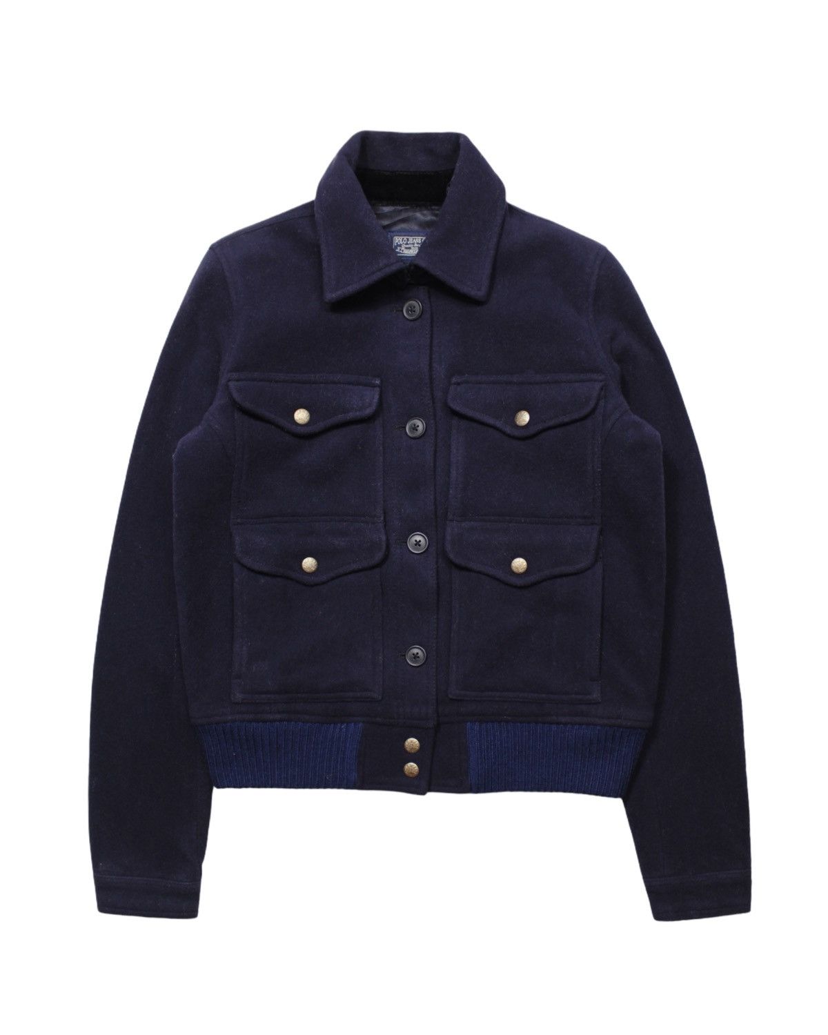 Polo Ralph Lauren 90s POLO RALPH LAUREN WOOL UTITLITY JACKET Size US S / EU 44-46 / 1 - 1 Thumbnail