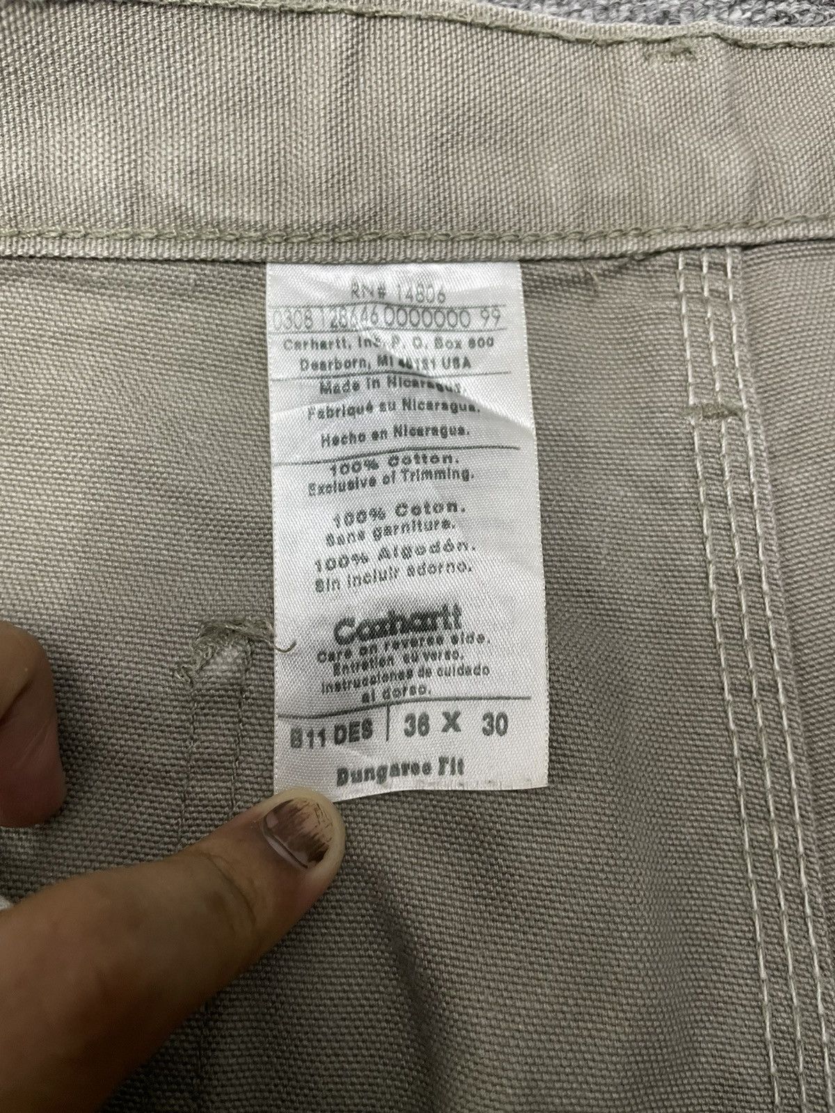 Carhartt Vintage carhartt carpenter pants size 35 Size US 35 - 5 Thumbnail