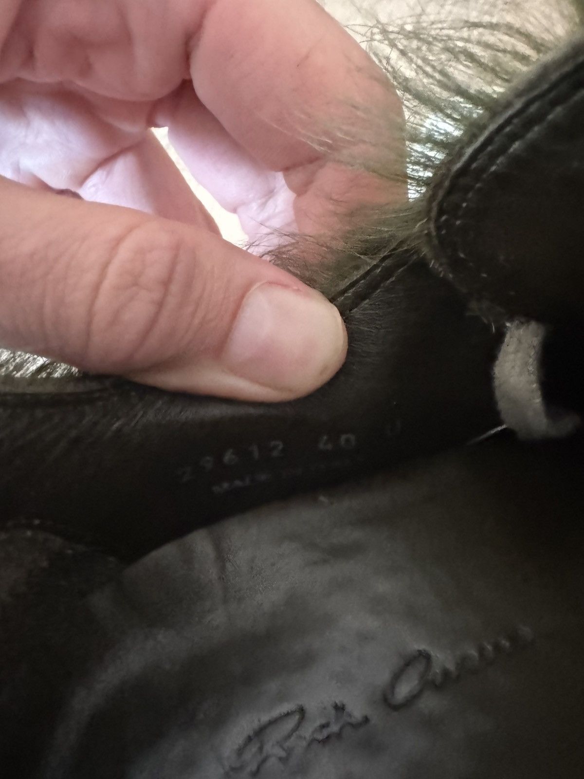 Rick Owens Ponyhair ramones grinch Size US 7 / EU 40 - 10 Thumbnail