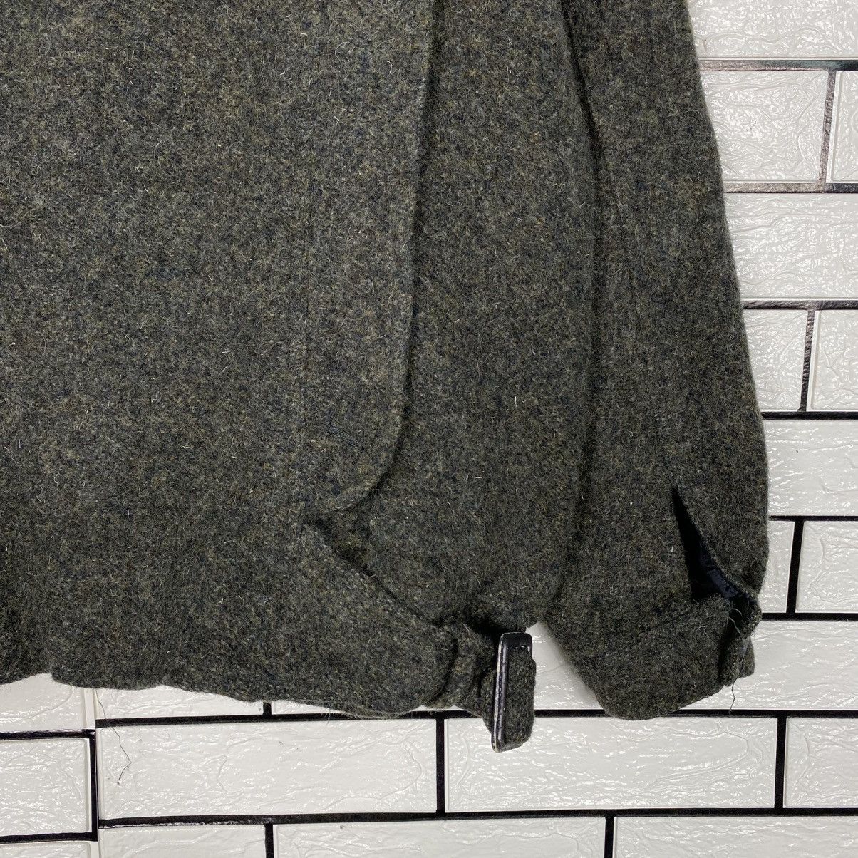 Vintage 📌Bondage Double Collar Wool Jacket Mr Drigo Issey Miyake Size US L / EU 52-54 / 3 - 12 Thumbnail