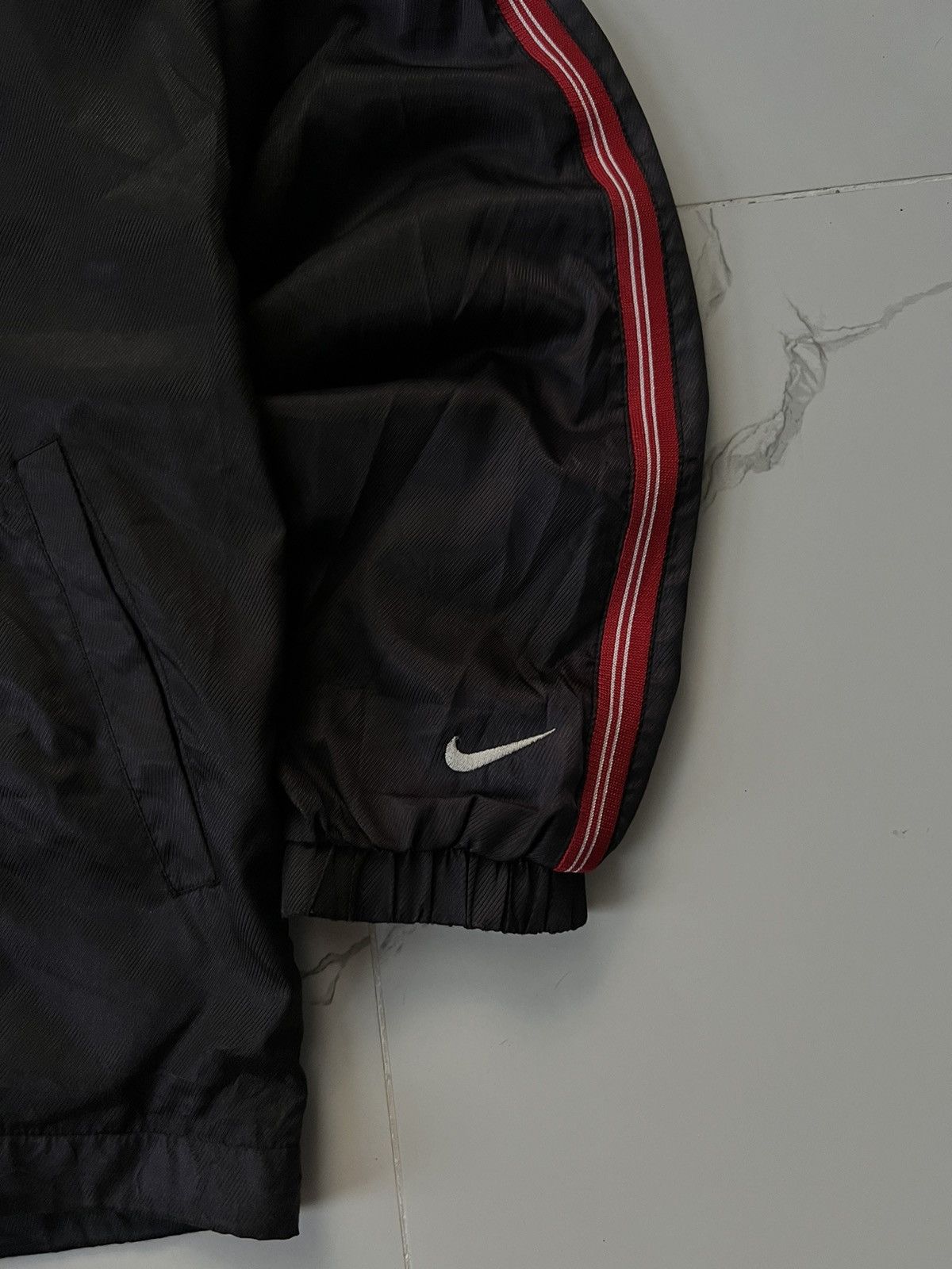 Nike × Vintage 90's NIKE RETRO DOUBLE SWOOSH Y2K TRACK JACKET GORPCORE Size US M / EU 48-50 / 2 - 2 Thumbnail